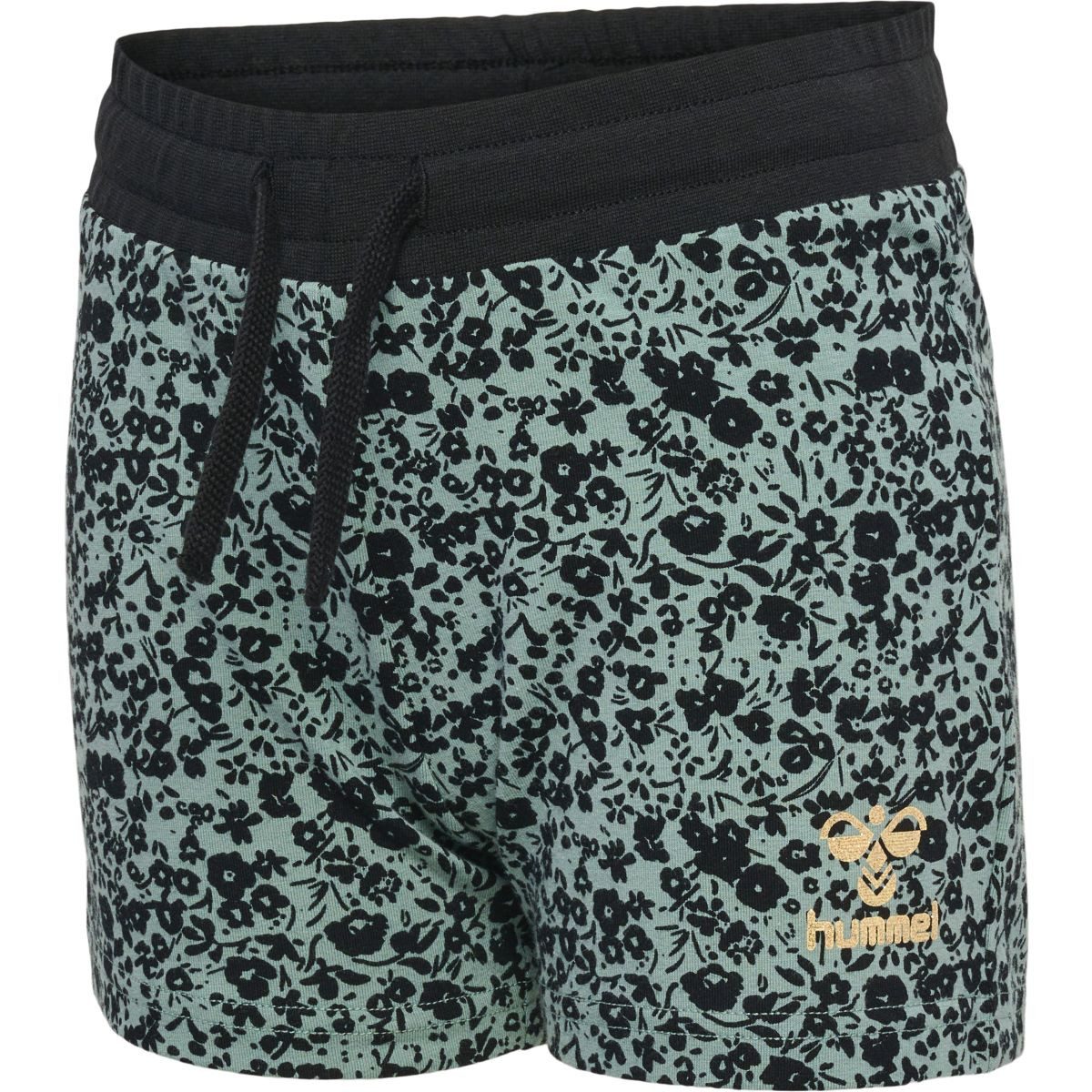 hummel Sweatshorts hmlMEJSE SHORTS (1-tlg) Markenlabel