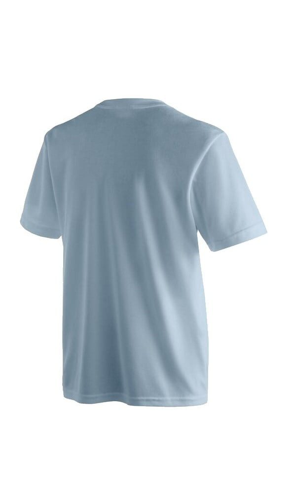 Maier Sports T-Shirt Walter (Polyester, Feuchtigkeitstransport) stormblau Herren