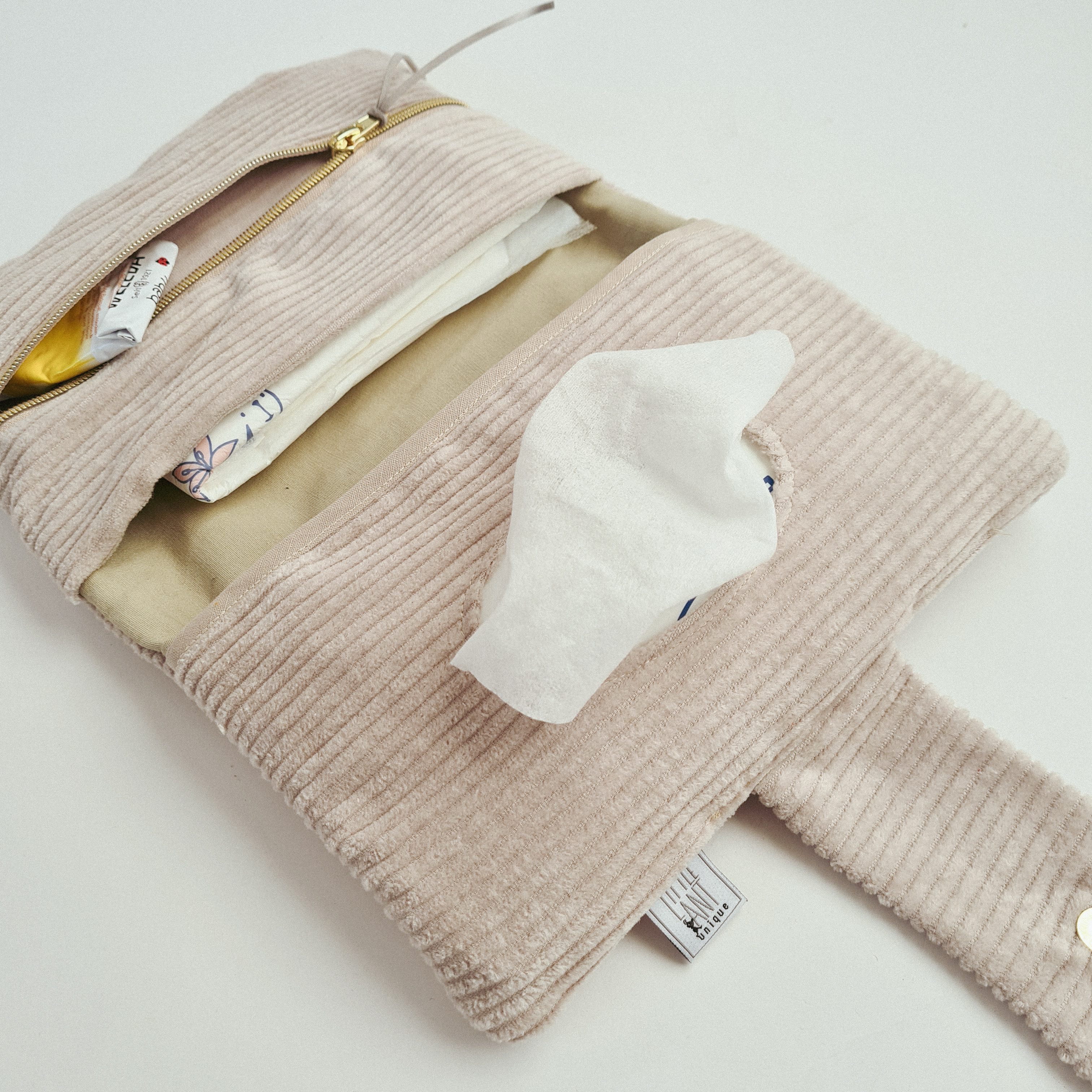 LittleANTunique Wickeltasche Wickeltasche cord beige günstig online kaufen