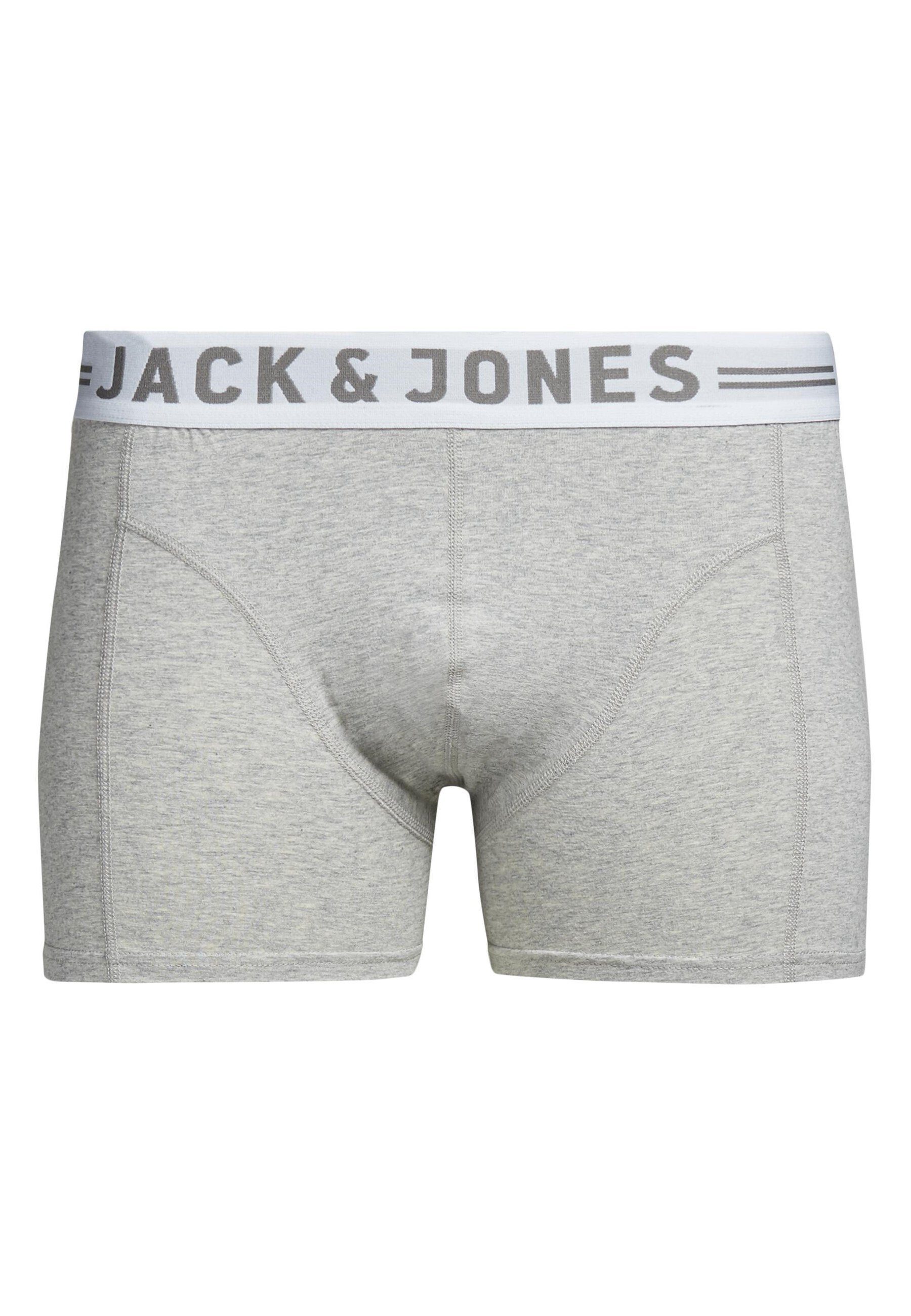 Jones Trunks Boxershorts Unterhose Jack hellgrau & Sense