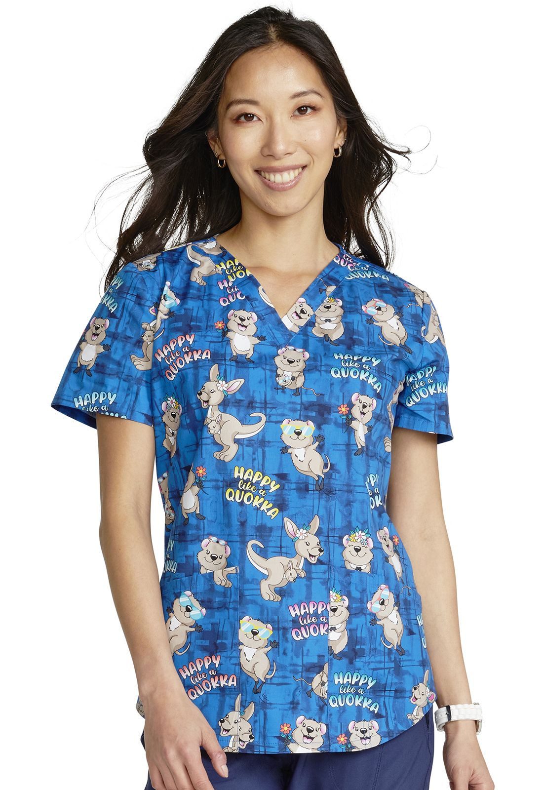 Cherokee Funktionsbluse Bunt bedruckter Damen Kasack günstig online kaufen