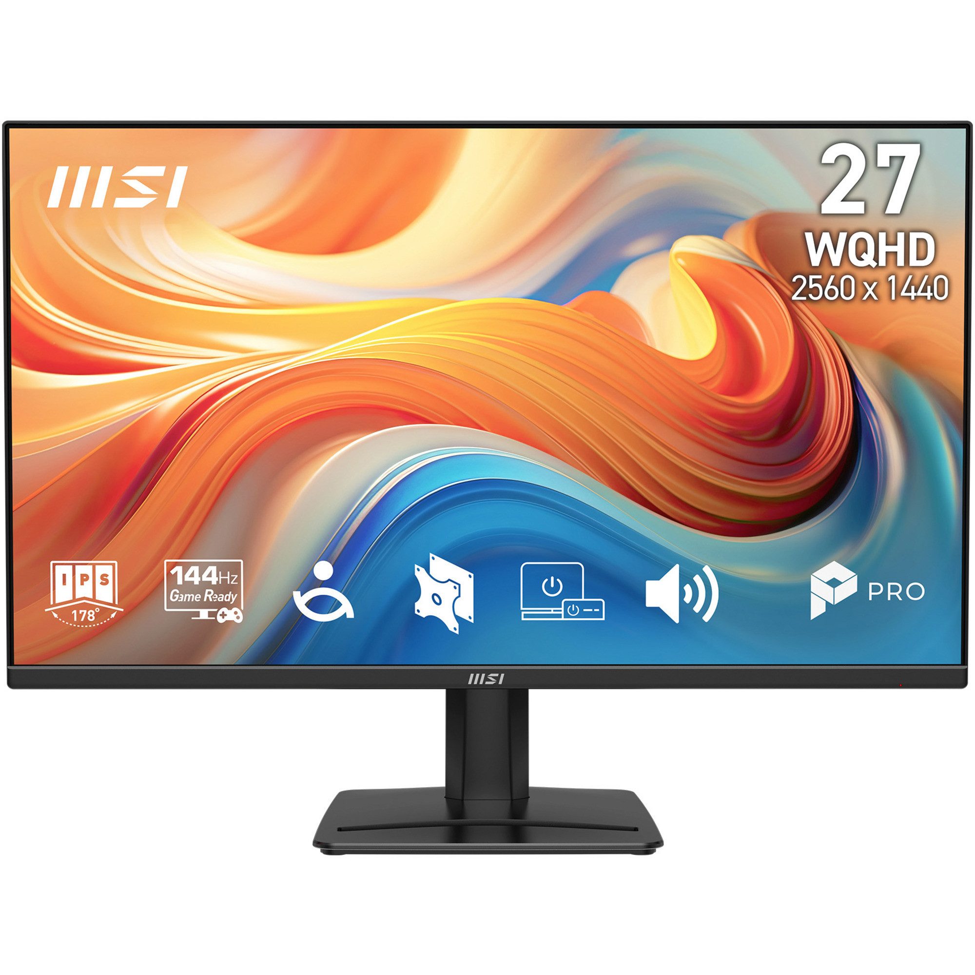 MSI MSI PRO MP275QDE E14, LED-Monitor, (WQHD, IPS, TFT-Monitor (2560 x 1440 px)