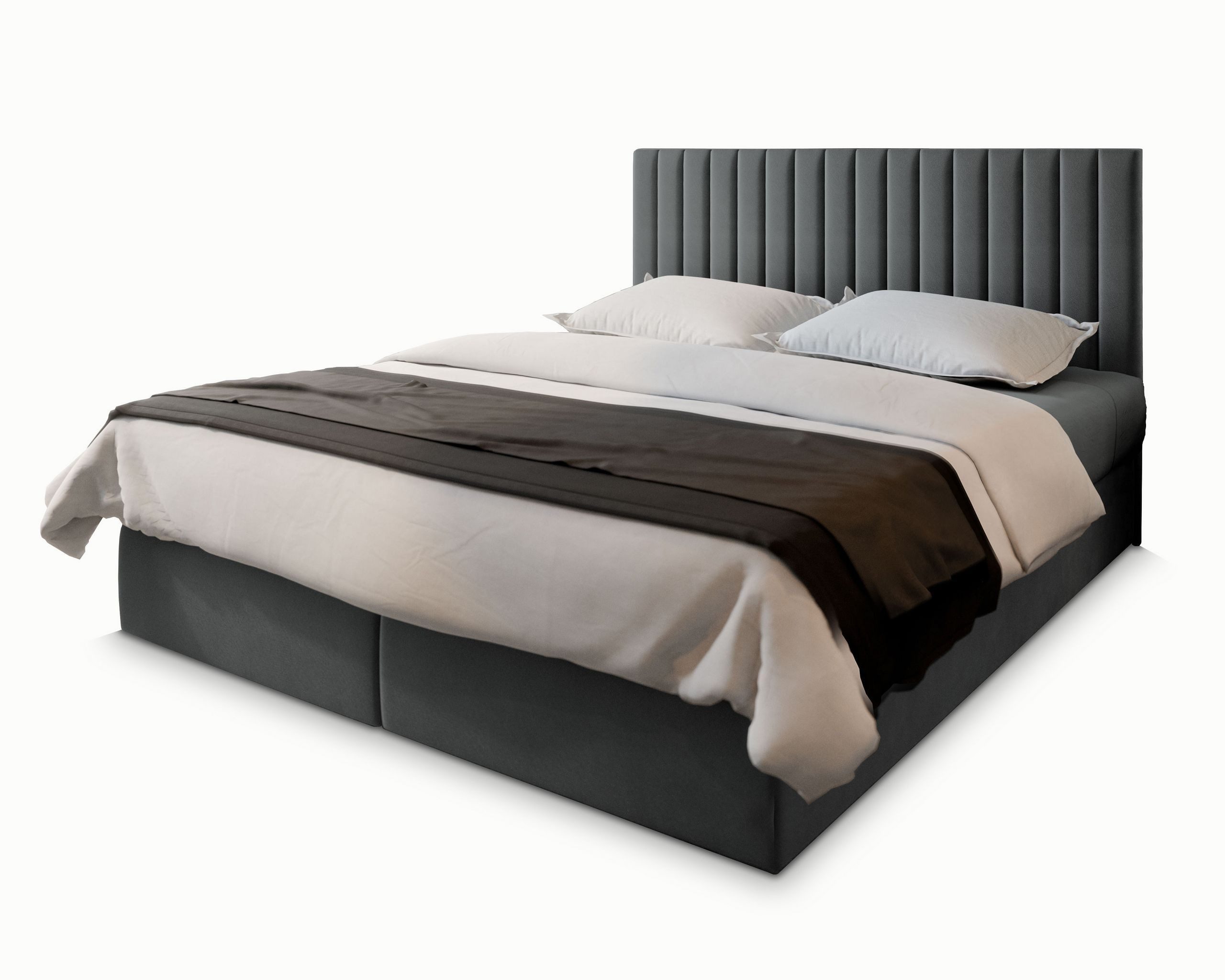 Masseno Boxbett BRESEL 180x200 cm mit Bonell Matratze und Topper günstig online kaufen