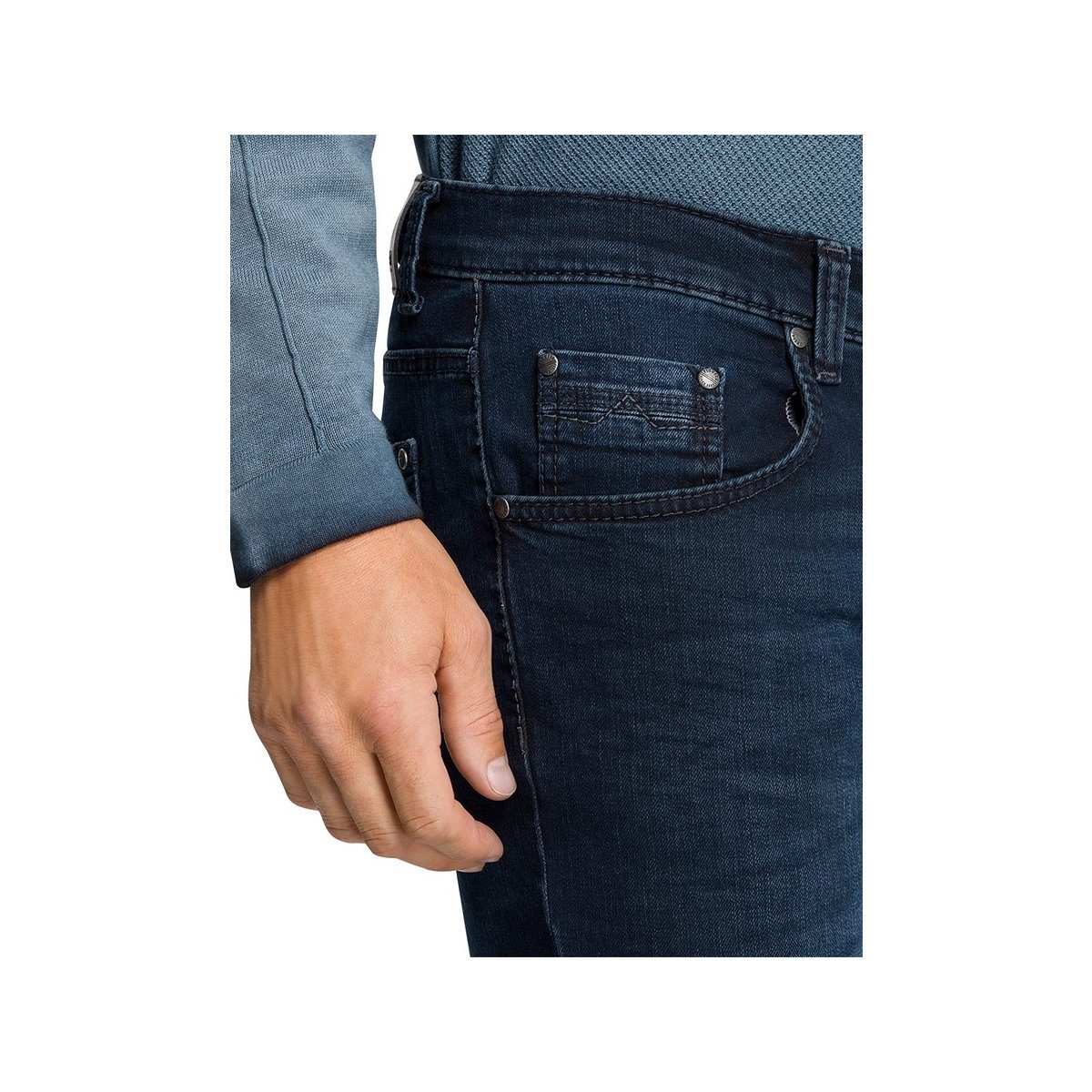 Pioneer dunkel-blau (1-tlg) Authentic Jeans 5-Pocket-Jeans