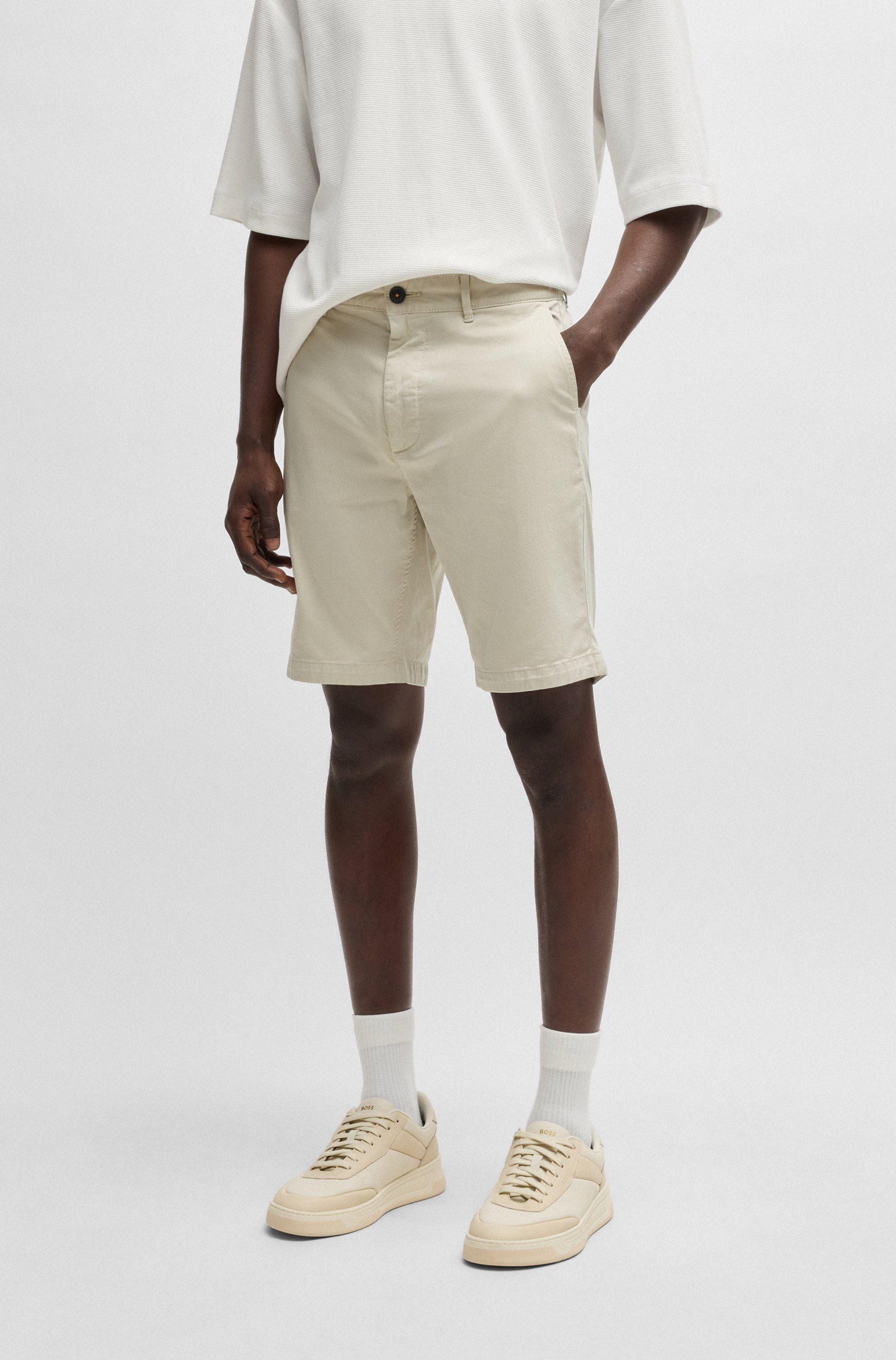 BOSS ORANGE Chinoshorts Chino-slim-Shorts in moderner günstig online kaufen