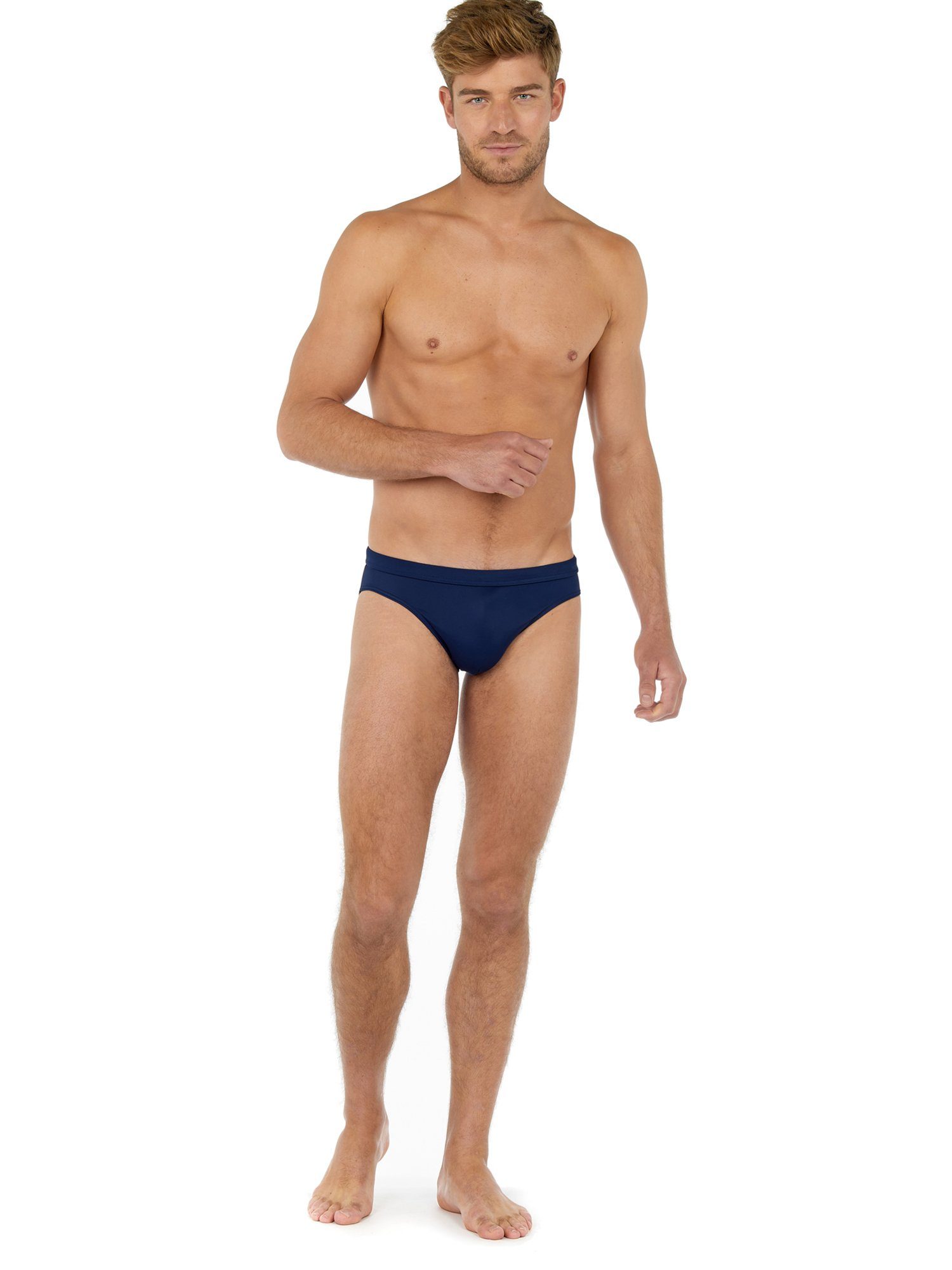 Hom Badehose Sea Life navy