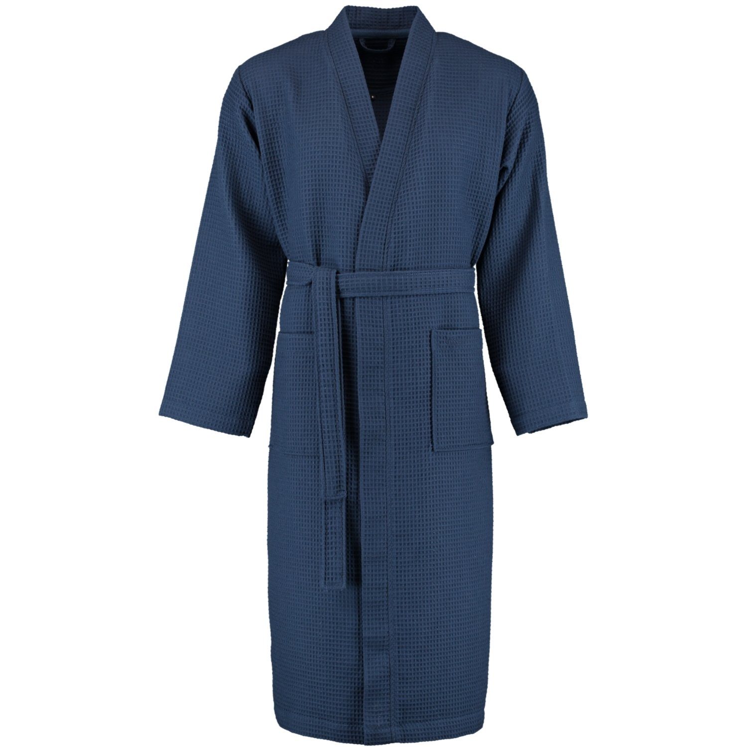 Vossen Unisex-Bademantel Wellington-L Kimono Pique, Kimono, 100% Baumwolle winternight