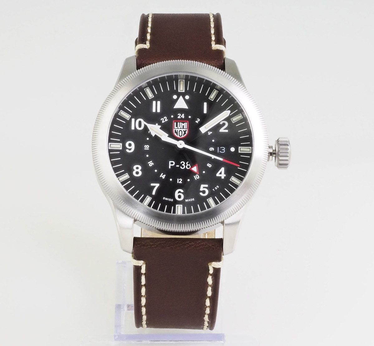 Luminox Schweizer Uhr Herren Uhr XA.9521 P-38 Lightning GMT 43,5 mm Neu OVP P-38 Lightning, Saphirglas