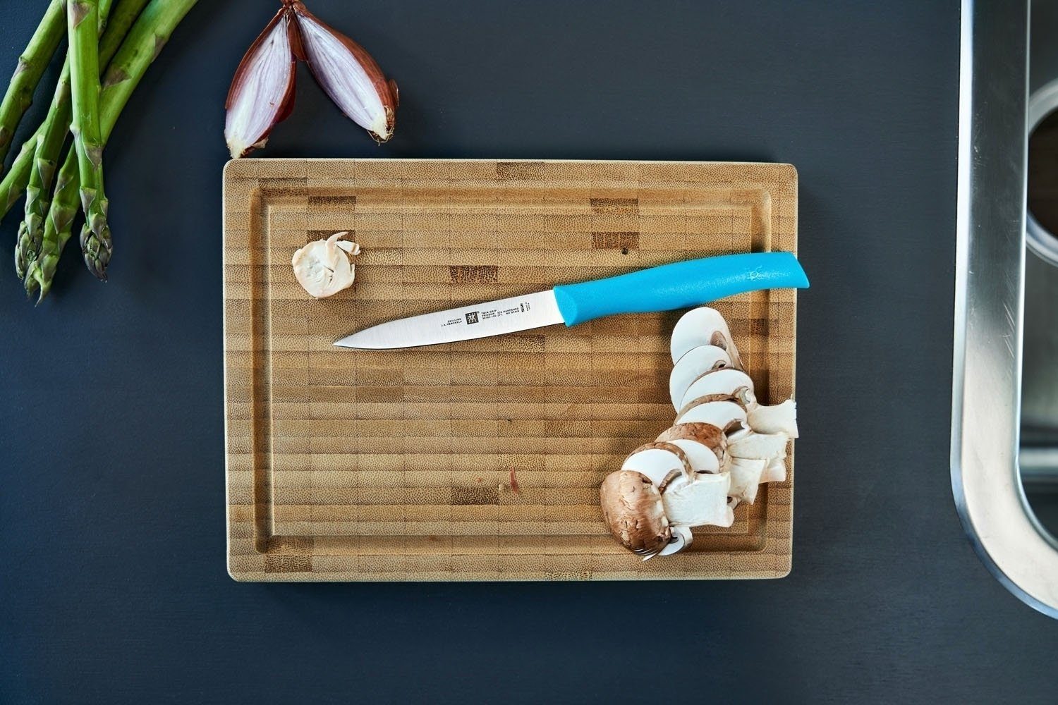 Zwilling Messer-Set Messerset 3-tlg. TWIN GRIP, Mehrfarbig, Stahl