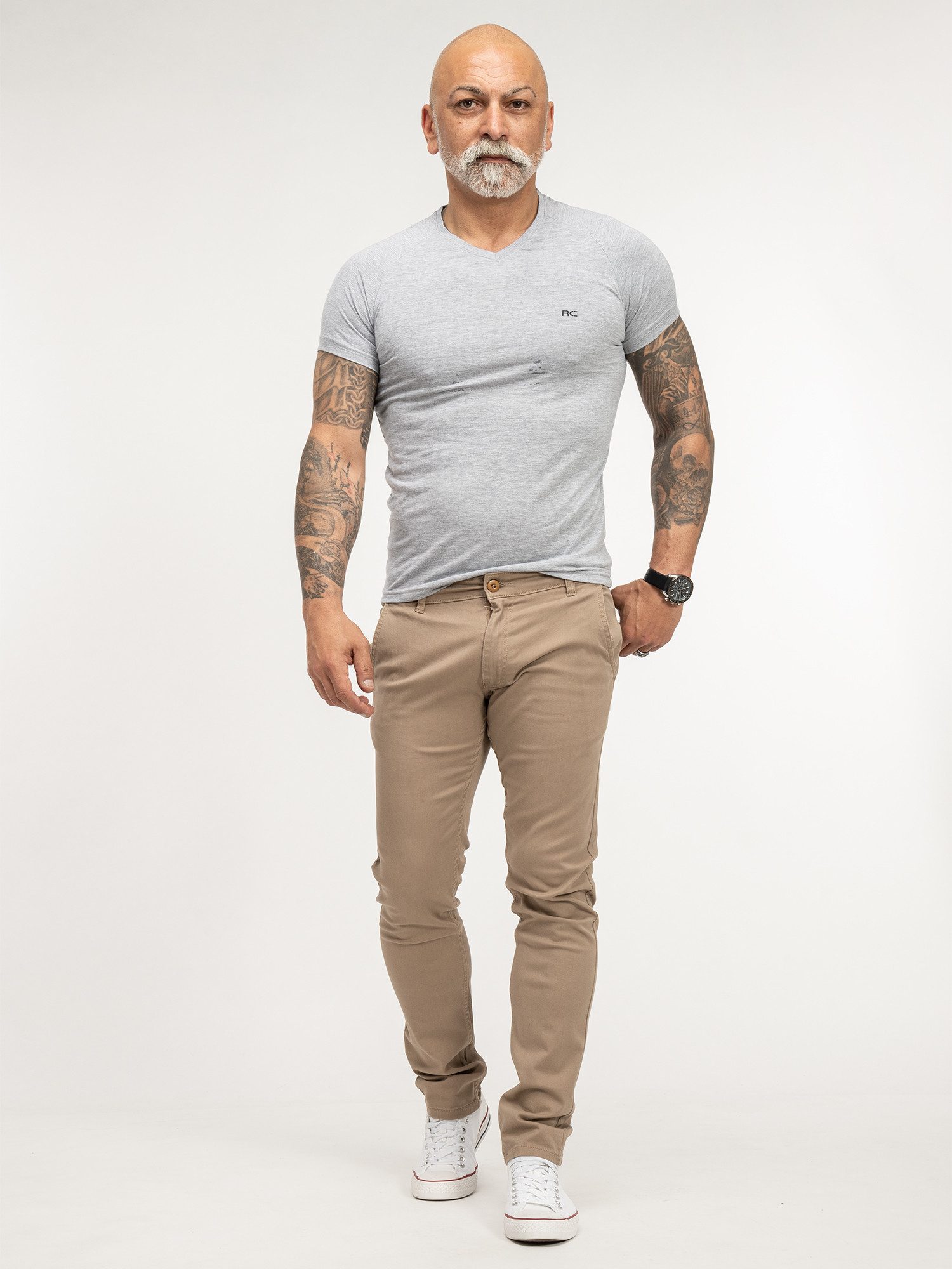 Rock Creek Chinohose Herren Chino Hose H-379