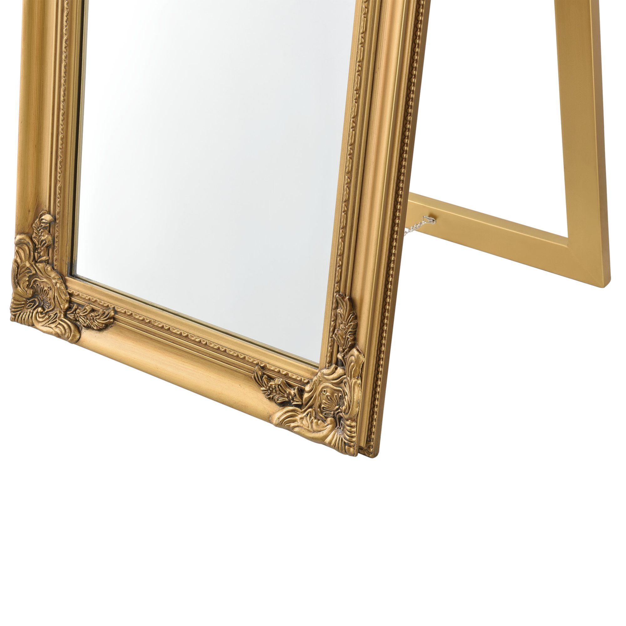 cm x Goldfarben 40 »Arezzo« | Standspiegel, kippbar Goldfarben en.casa Ganzkörperspiegel goldfarben 160