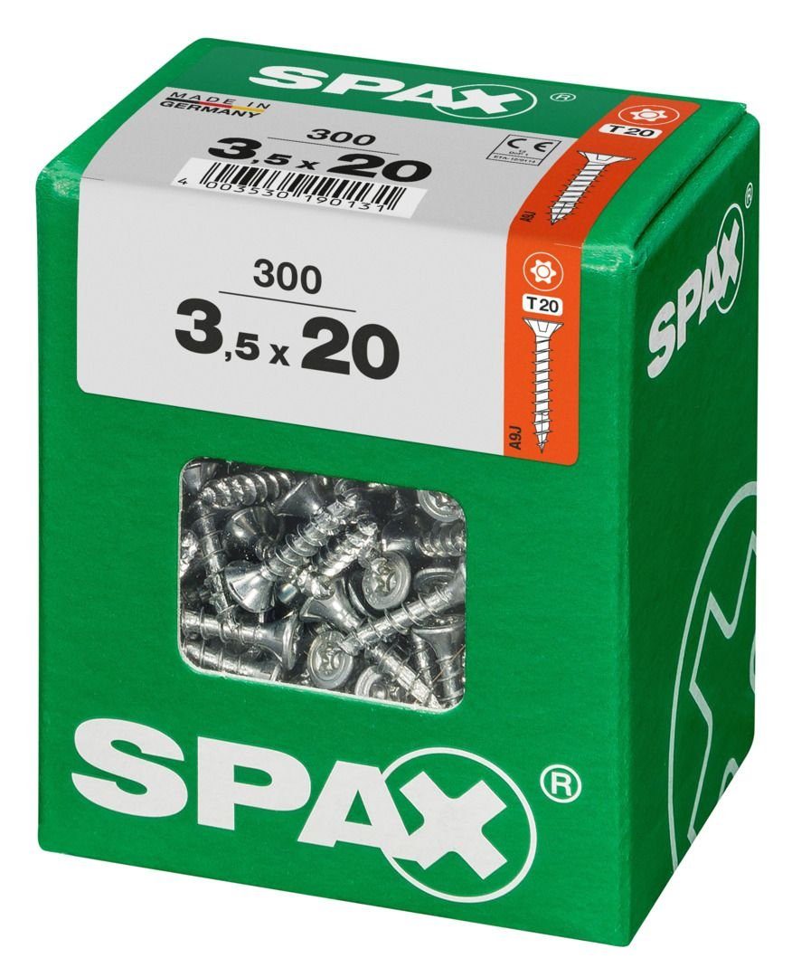 Spax mm 20 Universalschrauben - Holzbauschraube SPAX 3.5 300 x 20 TX