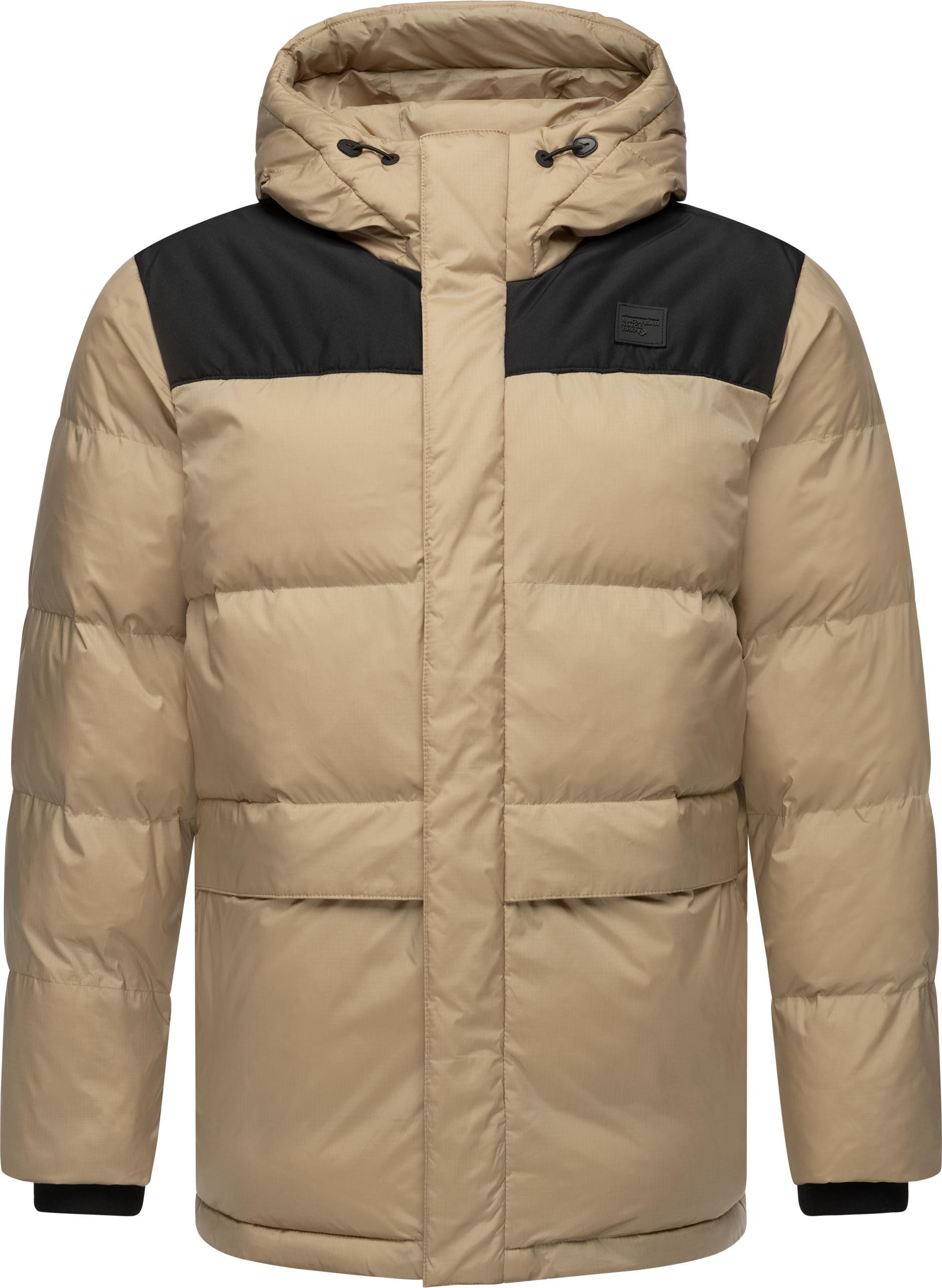 Ragwear Steppjacke Mikkesh Sportliche Herren Winterjacke mit Kapuze – Bild 4 von 5