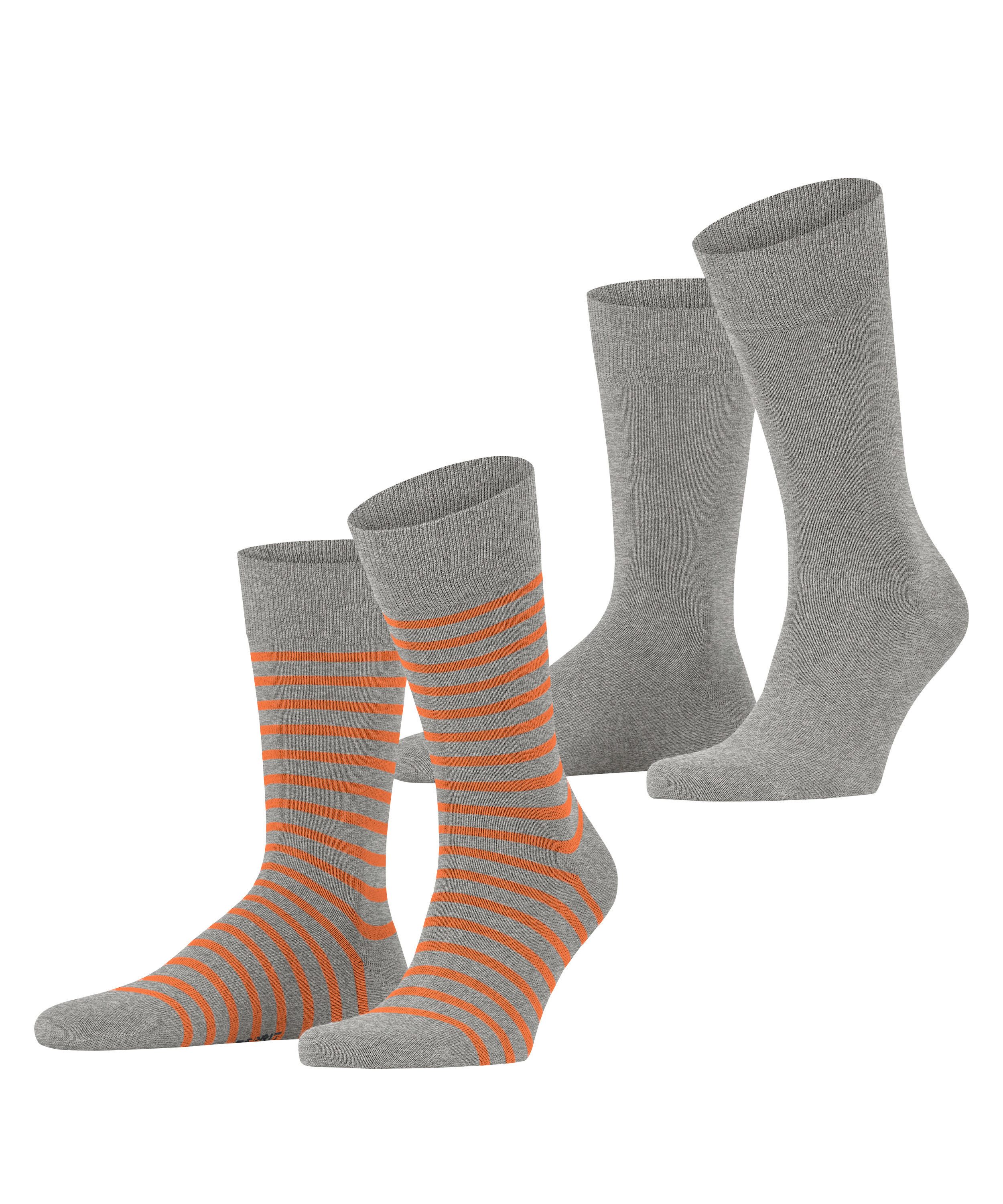 Esprit Носки Fine Stripe 2-Pack (2-Paar) aus Biobaumwolle