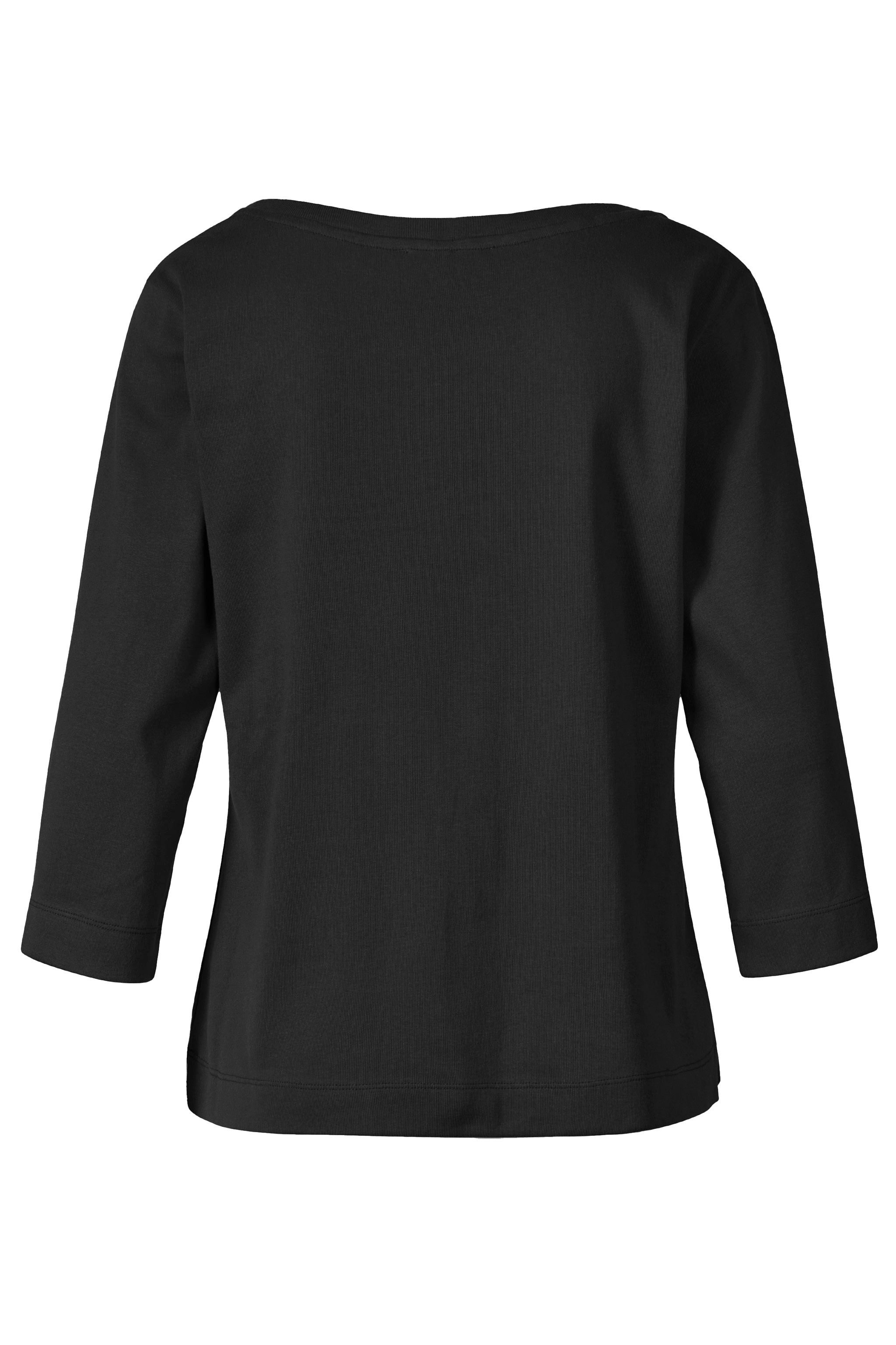 Himalaya Clothing 3/4-Arm-Shirt Basic Shirt 3/4 Arm Damen "Alma" mit Rundhalsausschnitt Bio-Baumwolle Vielseitiges Shirt mit hohem Tragekomfort