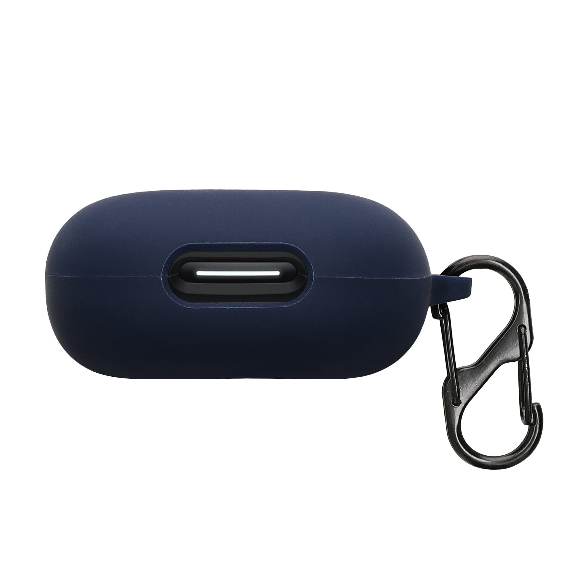 kwmobile Kopfhörer-Schutzhülle Schutzhülle für Anker Soundcore Sport X20 Hülle, TPU Silikon Case für Kopfhörer Ladecase stoßfestes Cover mit Karabiner