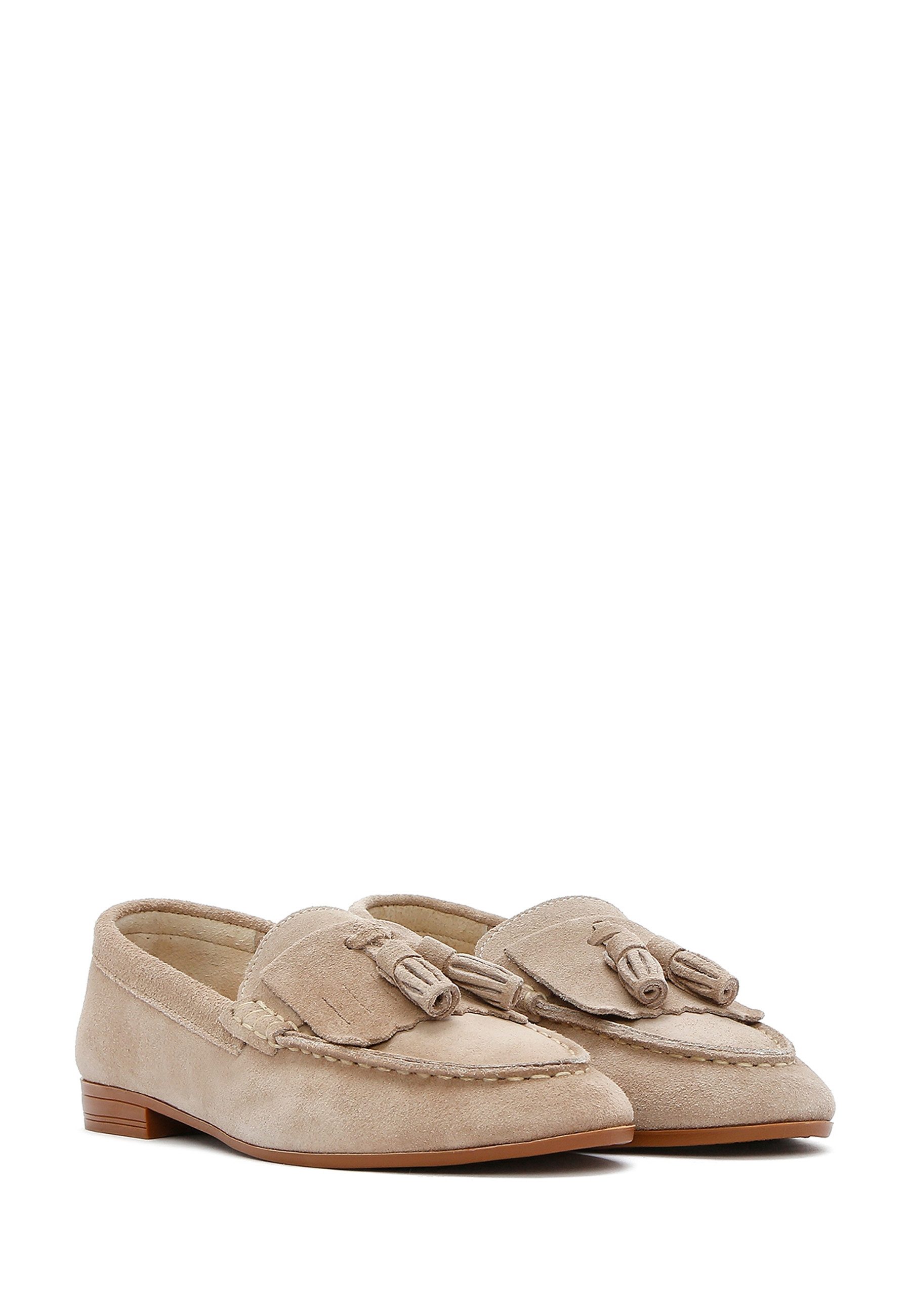 Derimod Maskuline Loafer aus Veloursleder Loafer
