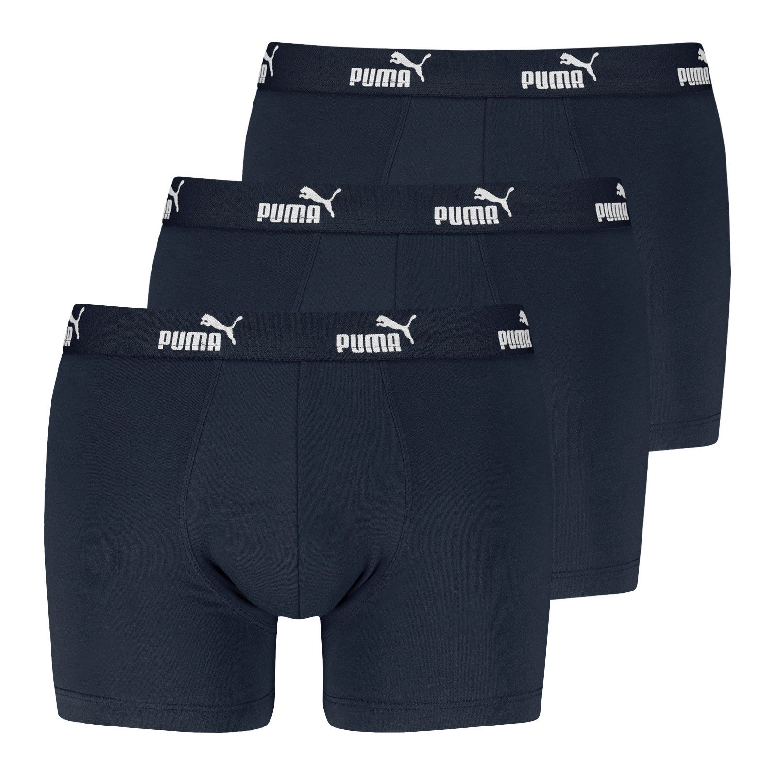 PUMA Boxer Everyday Cotton Stretch (3-St) mit umlaufendem Markenschriftzug günstig online kaufen