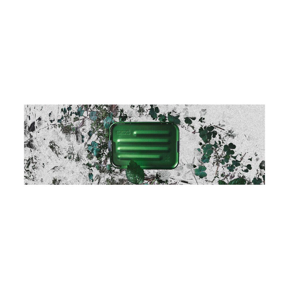 Sigg Lunchbox Lunchbox 23x14 cm Plus L Green, Aluminium, Polypropylen, Lunchbox, 1,4 l, Aluminium, grün