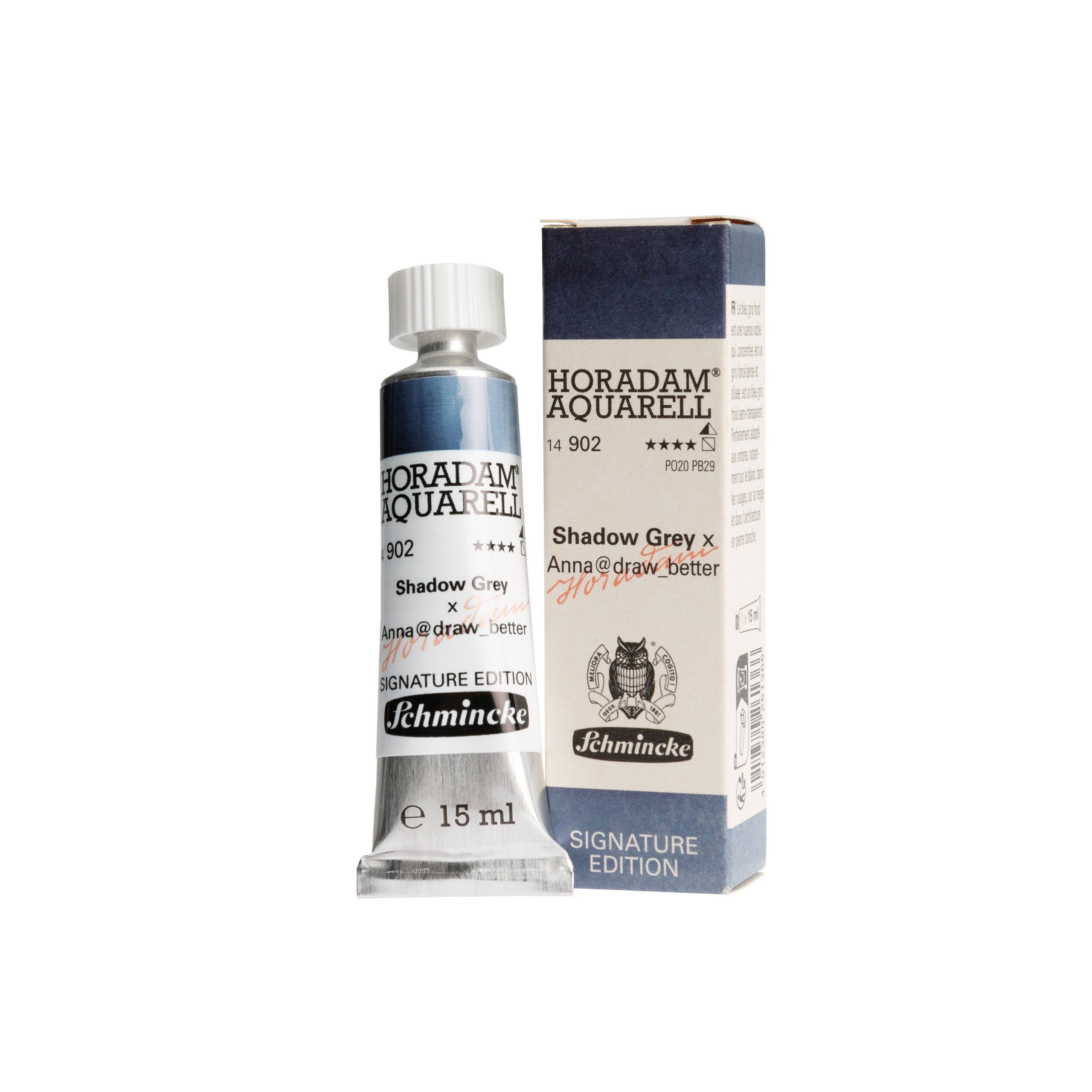 Schmincke Aquarellfarbe HORADAM Signature - Shadow Grey - 15ml Tube - 14 902 006