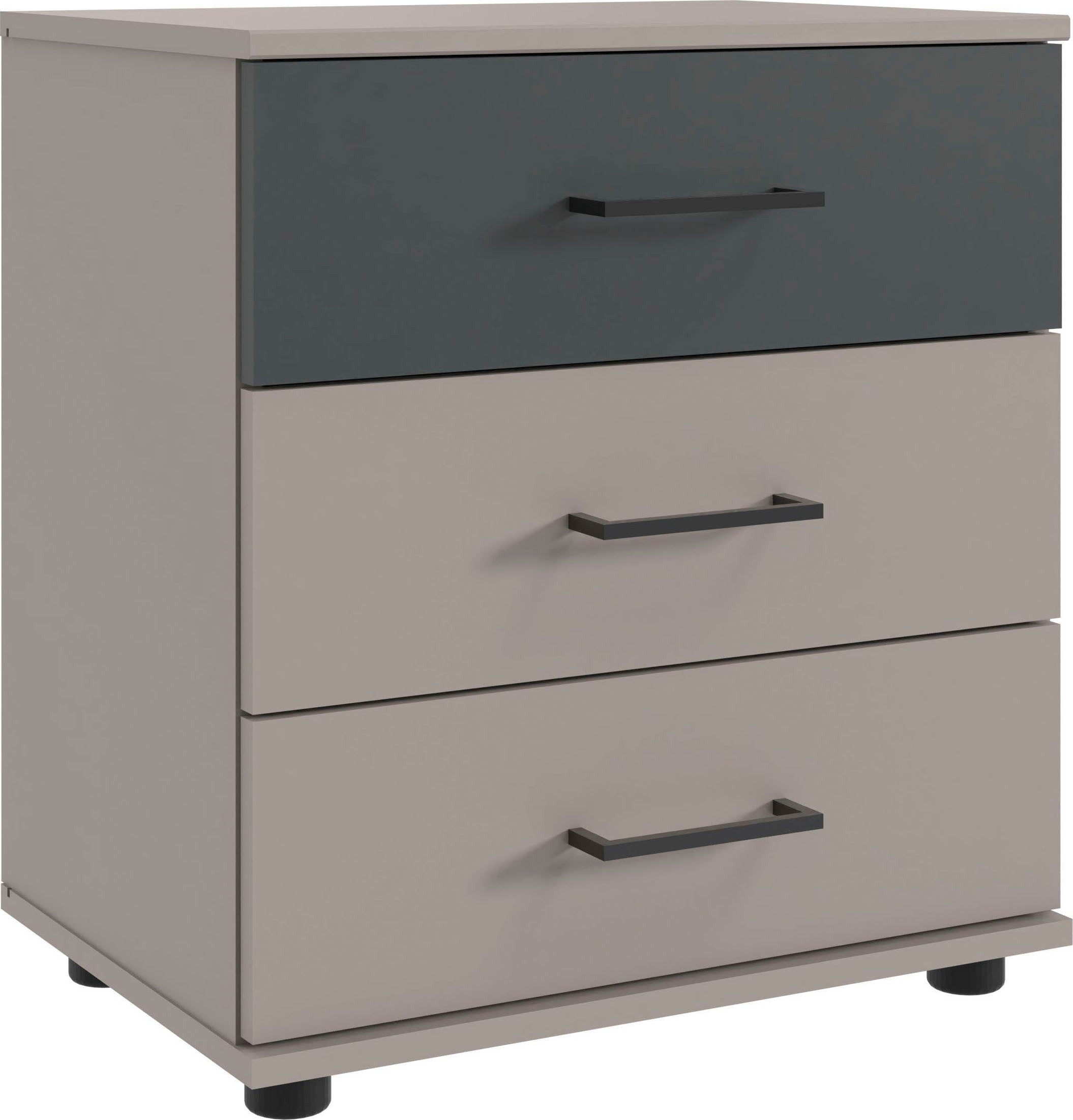 Wimex Nachtkommode Taiga, mit 3 Schubladen, 52cm breit