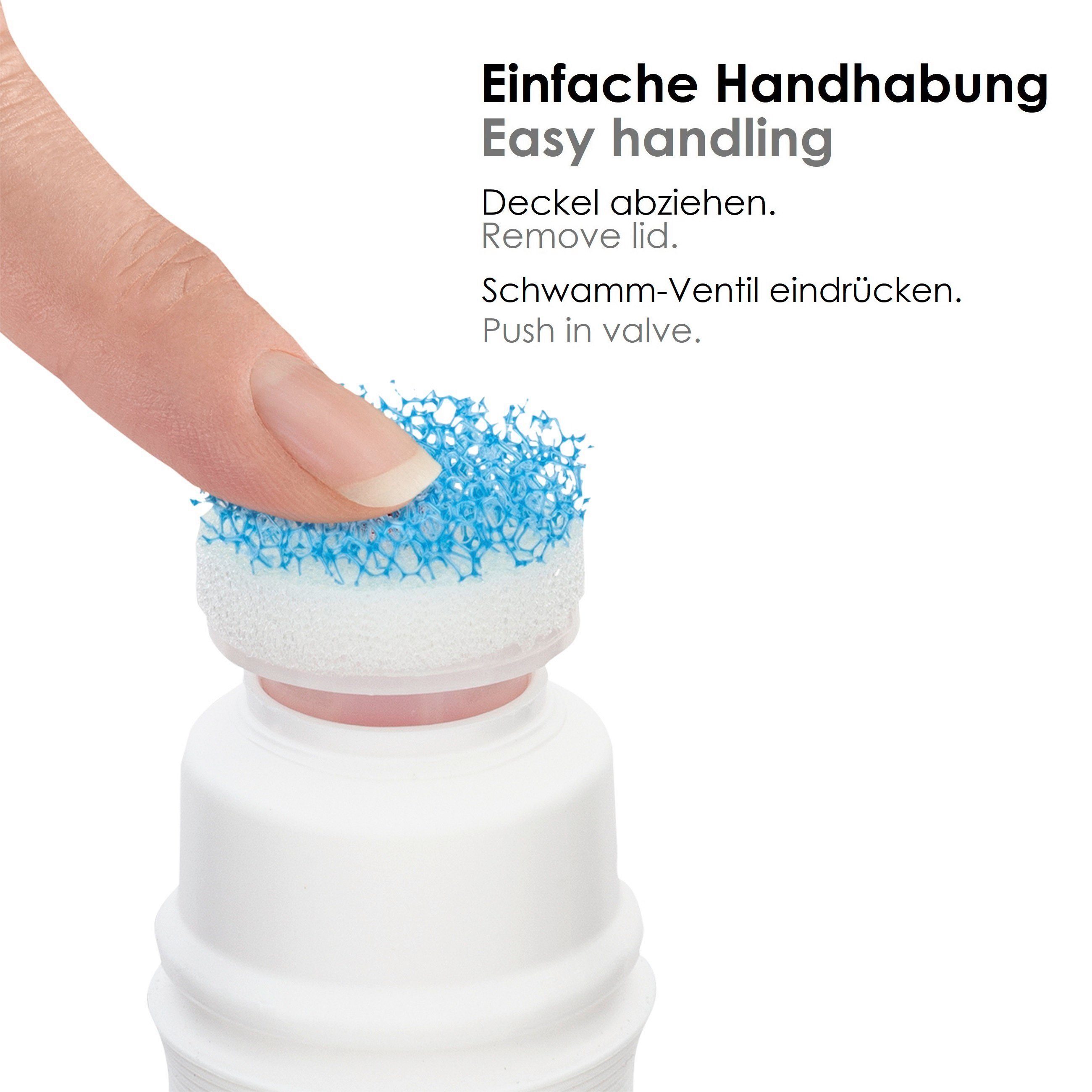 Solitaire Sandal Cleaner - hygienische Reinigung für Fußbetten und Decksohlen Schuhreiniger