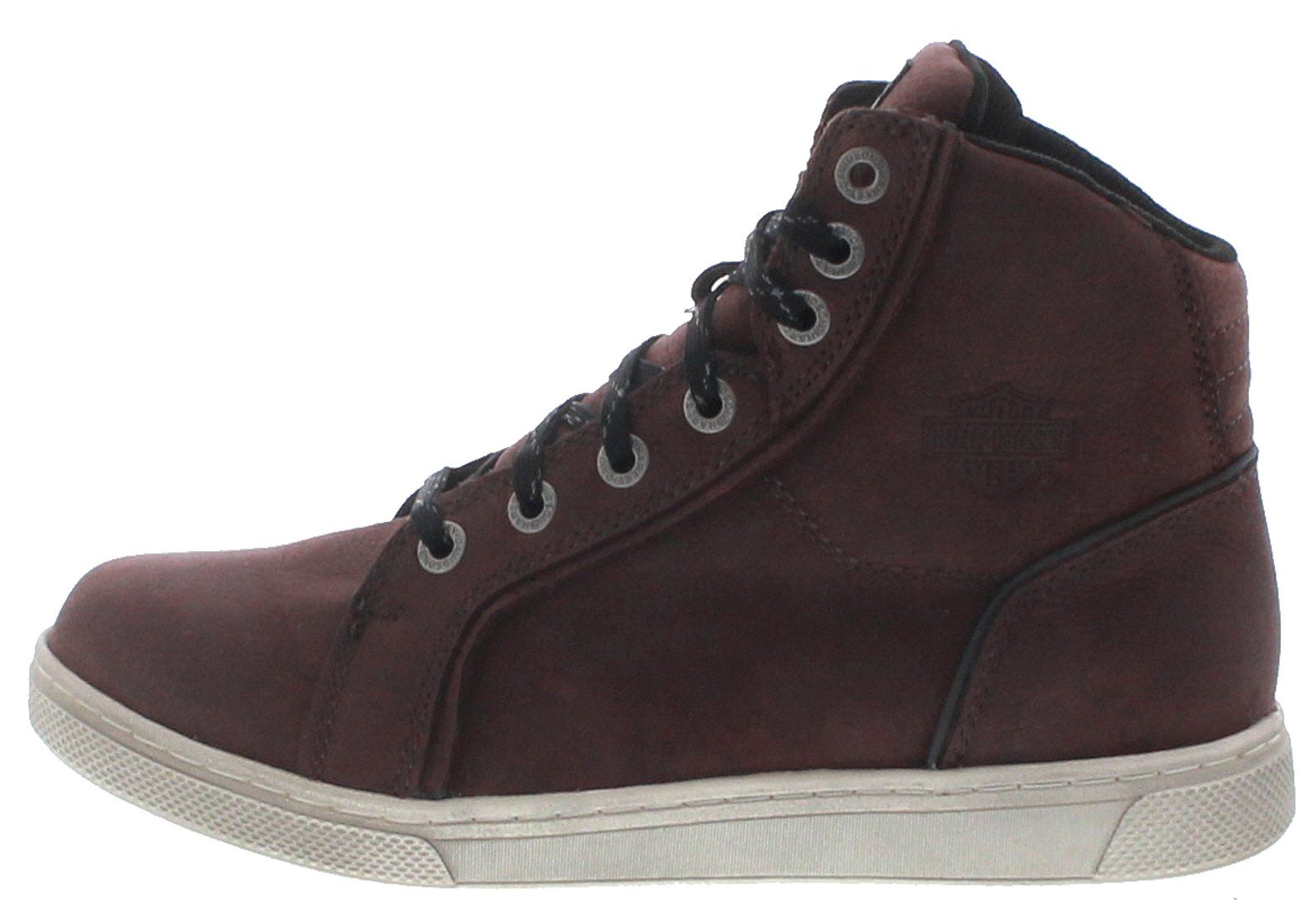 HARLEY-DAVIDSON D86101 MALLORY CE Damen Sneaker Rot Sneaker CE zertifiziert