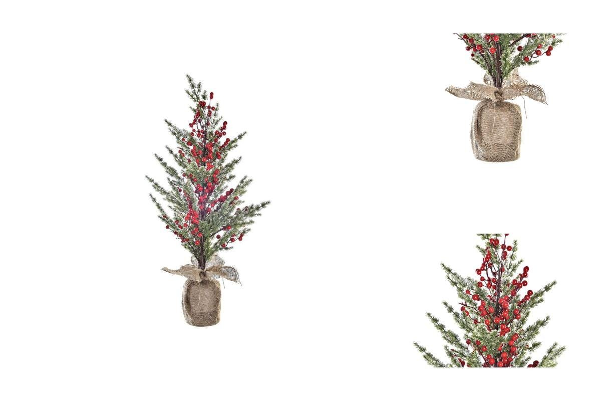Weihnachtsbaum x Home x natürlich 40 Bigbuy cm Christbaumschmuck grün Bälle 40 Decor PVC DKD Rot cm 90 90