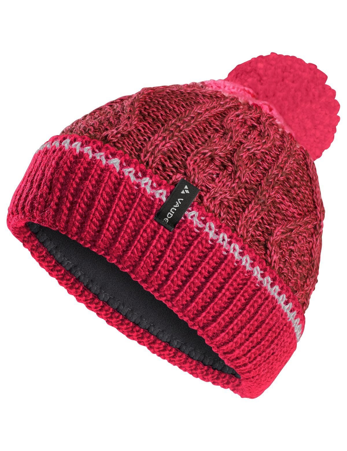 VAUDE Beanie Vaude Kids Accessoires Beanie Bright Iii Pink Kinder Cornua