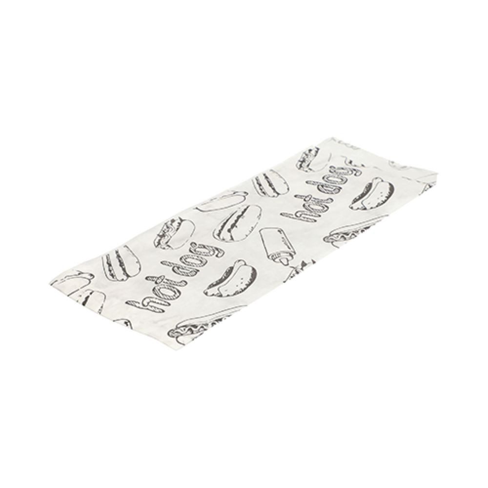 PAPSTAR GmbH Snackschale 1000 Hot Dog-Tüten 21 cm x 8,5 cm weiss, (1000-tlg)