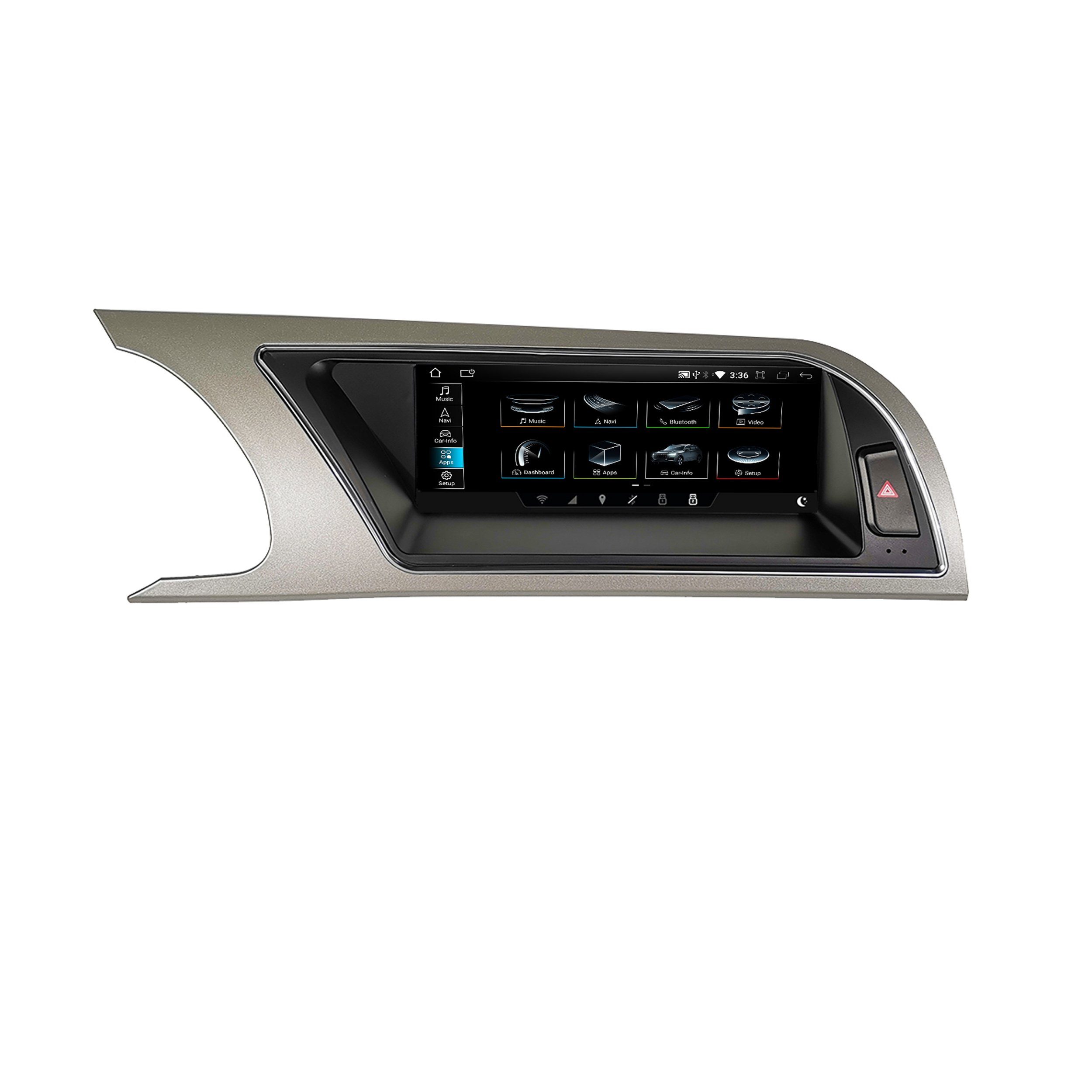 TAFFIO Für Audi A5 S5 8T 8F Concert/Symphony 8.8" Touch Android GPS CarPlay Einbau-Navigationsgerät