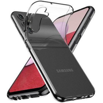 CoolGadget Handyhülle Transparent Ultra Slim Case für Samsung Galaxy A14 4G / 5G 6,8 Zoll, Silikon Hülle Dünne Schutzhülle für Samsung Galaxy A14 Hülle