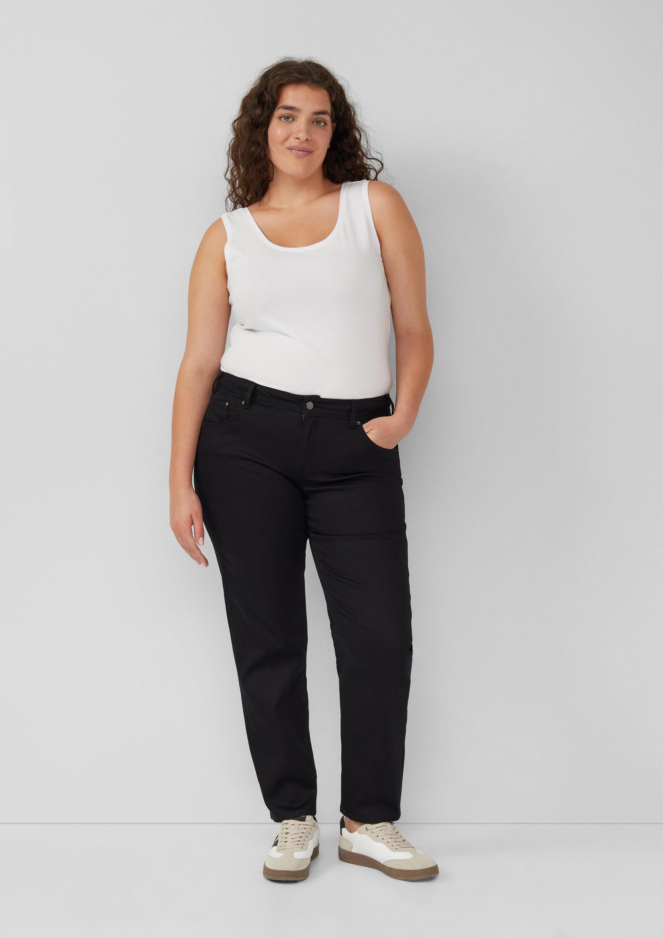 s.Oliver Skinny-fit-Jeans Jeans-Hose Jeans / Curvy Fit / Mid Rise / Slim Ta günstig online kaufen