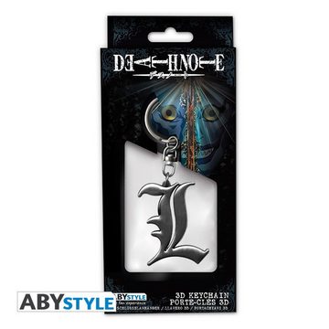 ABYstyle Schlüsselanhänger L Symbol 3D - Death Note