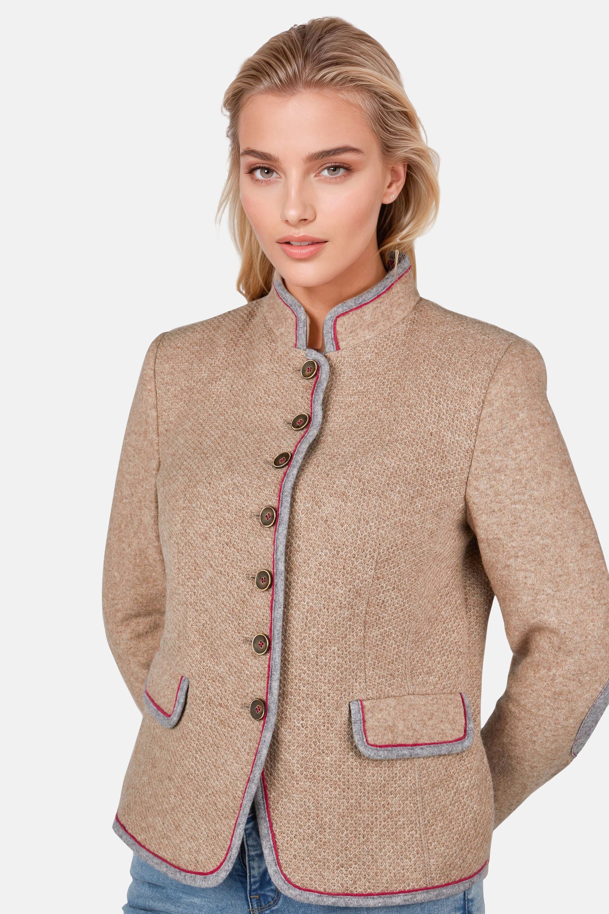 White Label Blouson (1-St) in edler Strickoptik günstig online kaufen