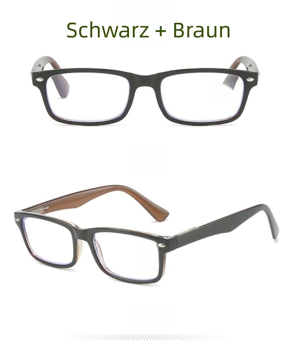 Lesebrille Blaulichtfilter Vollrandrahmen Anti-Müdigkeit Computer Gaming Schutz