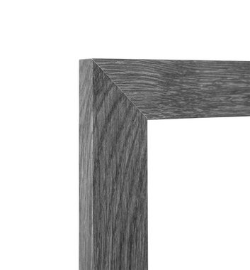 Clamaro Bilderrahmen 'Collage' Quadratisch FSC® Holz MDF Rahmen inkl. Acrylglas, Rückwand und Aufhänger Schwarz Matt