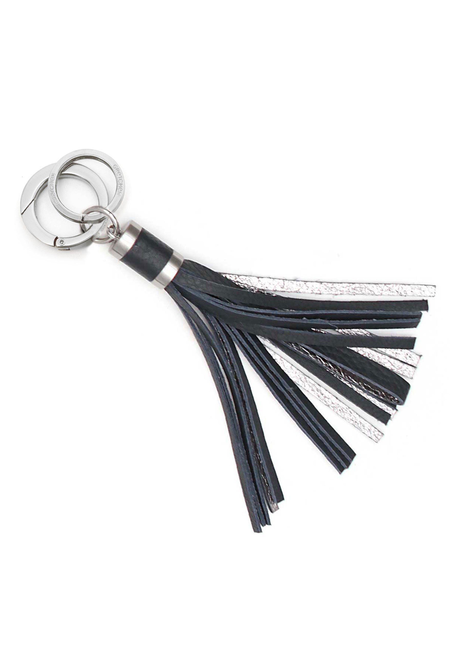 GRETCHEN Schlüsselanhänger Tassel Keyring, aus italienischem Kalbsleder