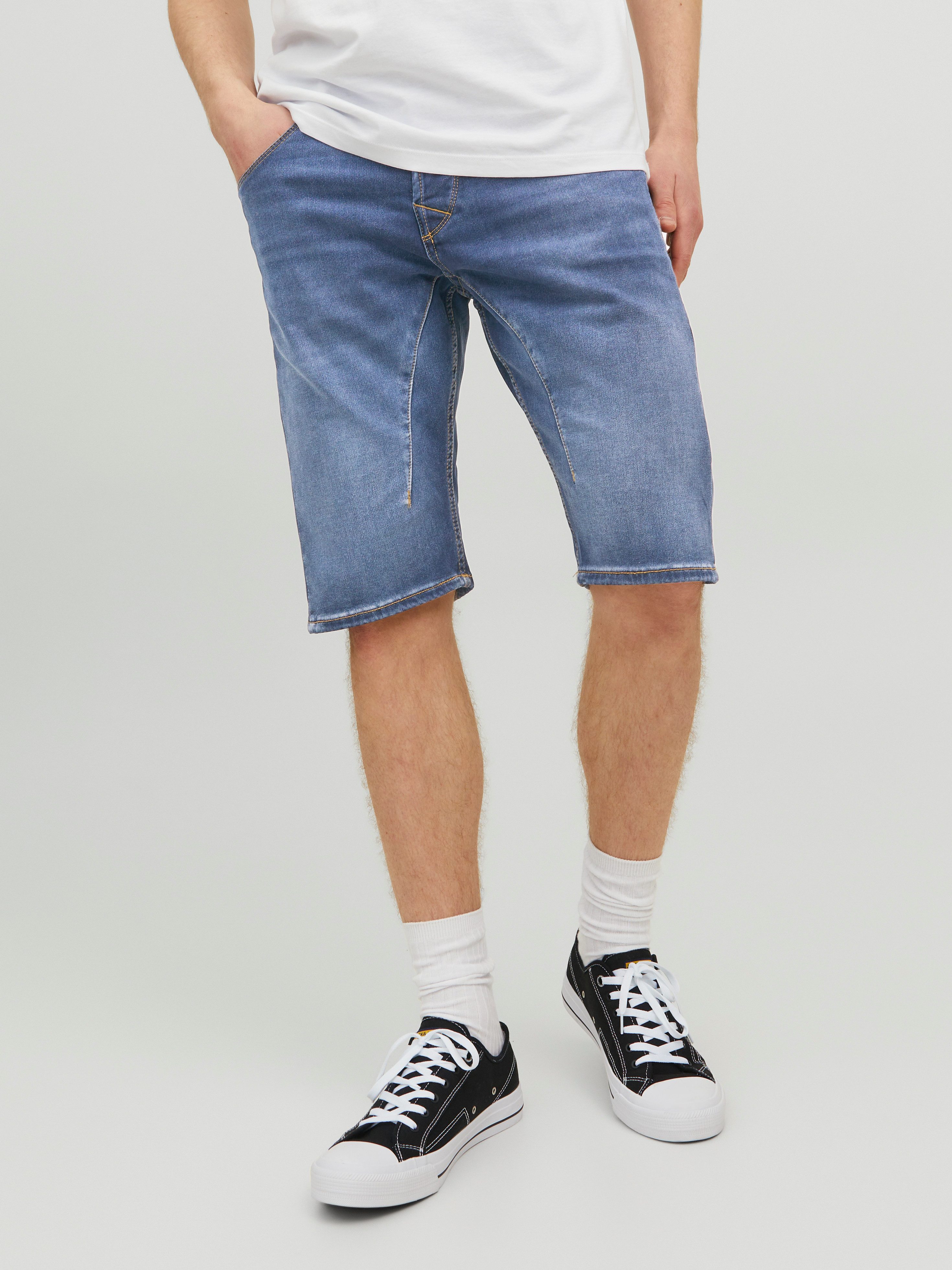 Jeansshorts JJISCALE JJLONG SHORTS GE 608 I.K SN