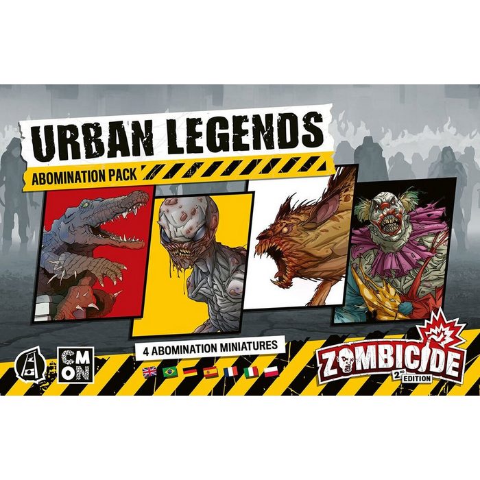Asmodee Spiel Zombicide 2nd Edition: Urban Legends