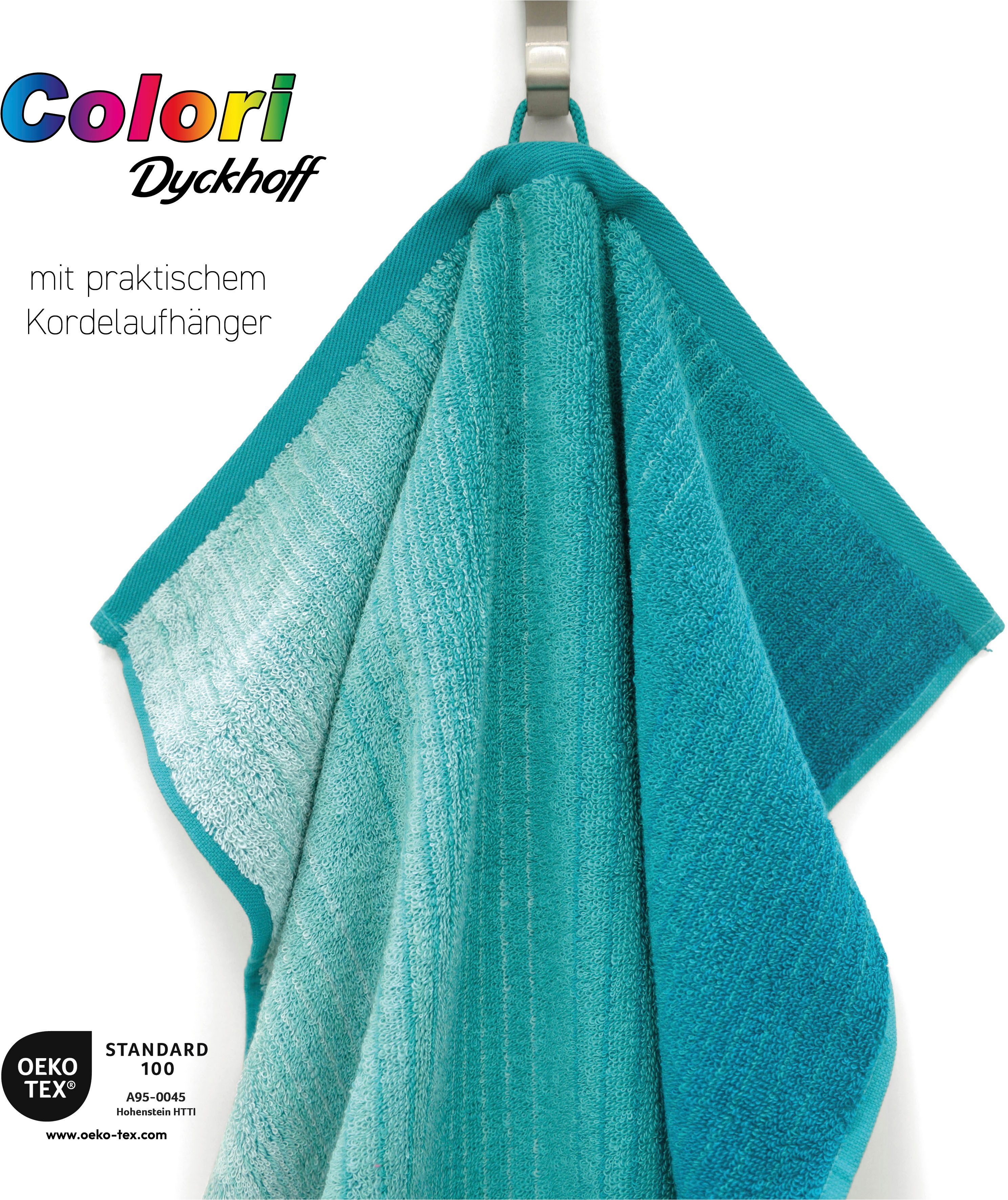 Dyckhoff Handtücher Colori, Walkfrottee (Packung, 1-St), günstig online kaufen