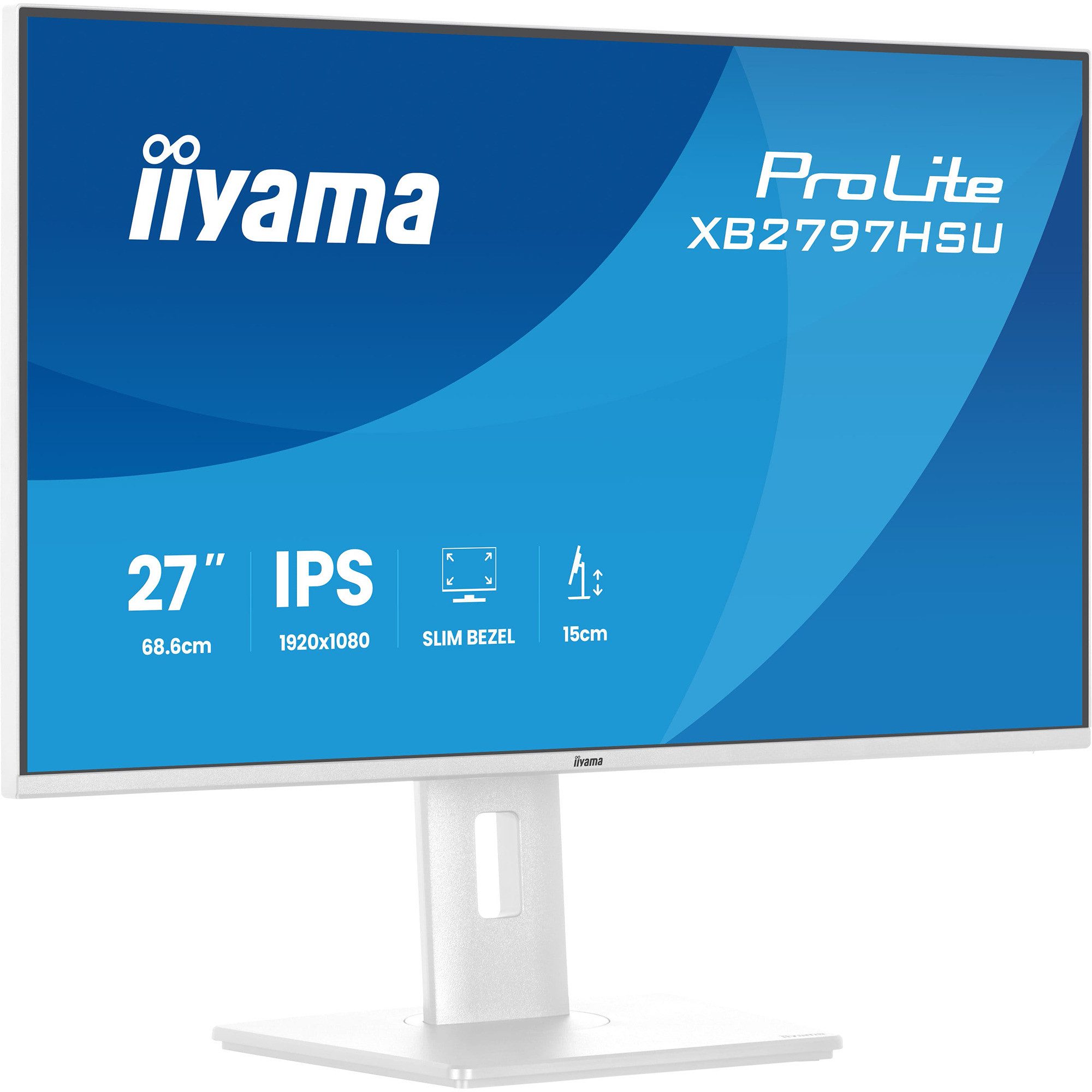 Iiyama iiyama ProLite XB2797HSU-W1, LED-Monitor, (FullHD, TFT-Monitor (1920 x 1080 px)