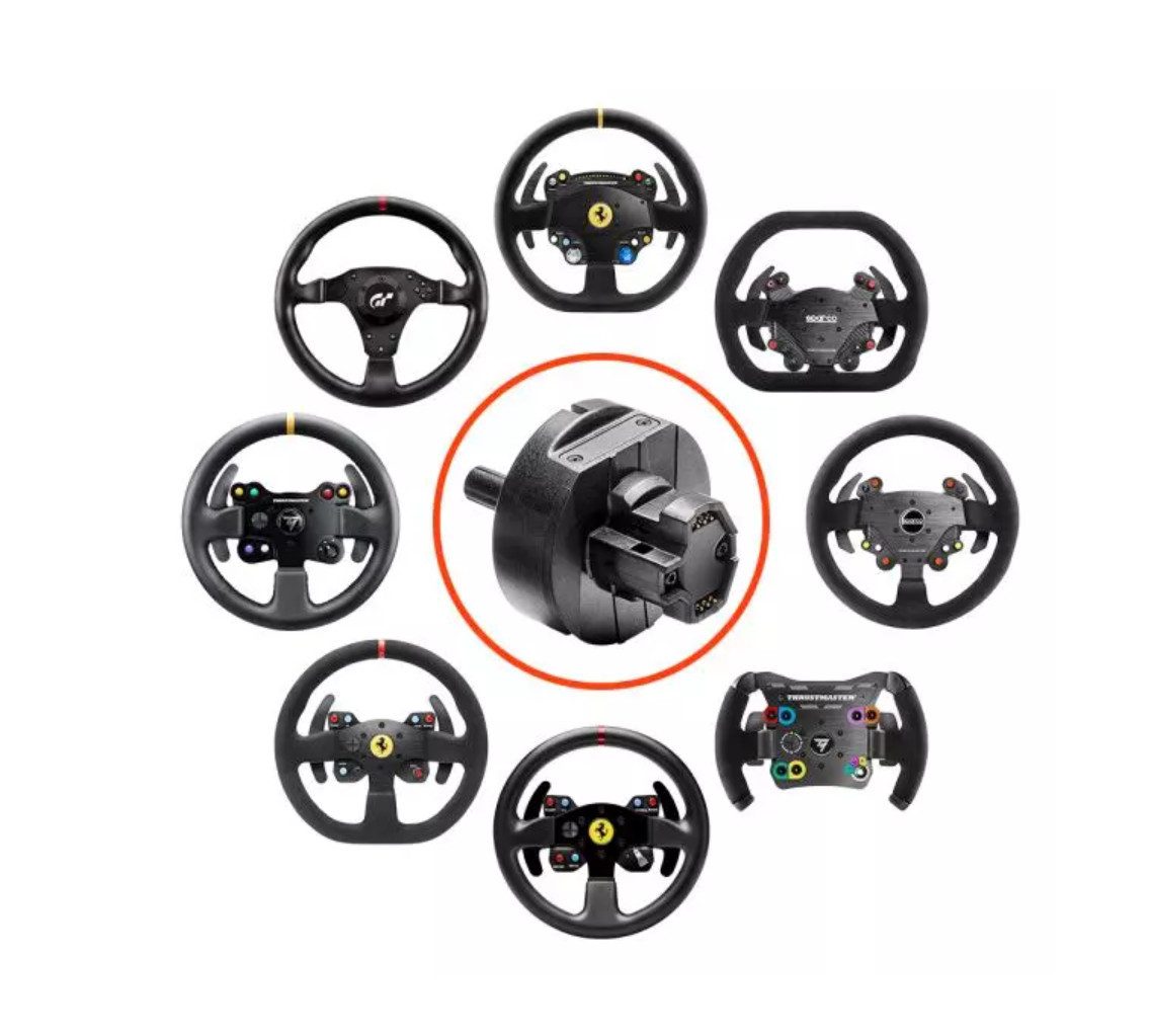 Thrustmaster Quick Release Upgrade PS5 PS4 PC XBOX T818 TGT AddOn´s Adapter