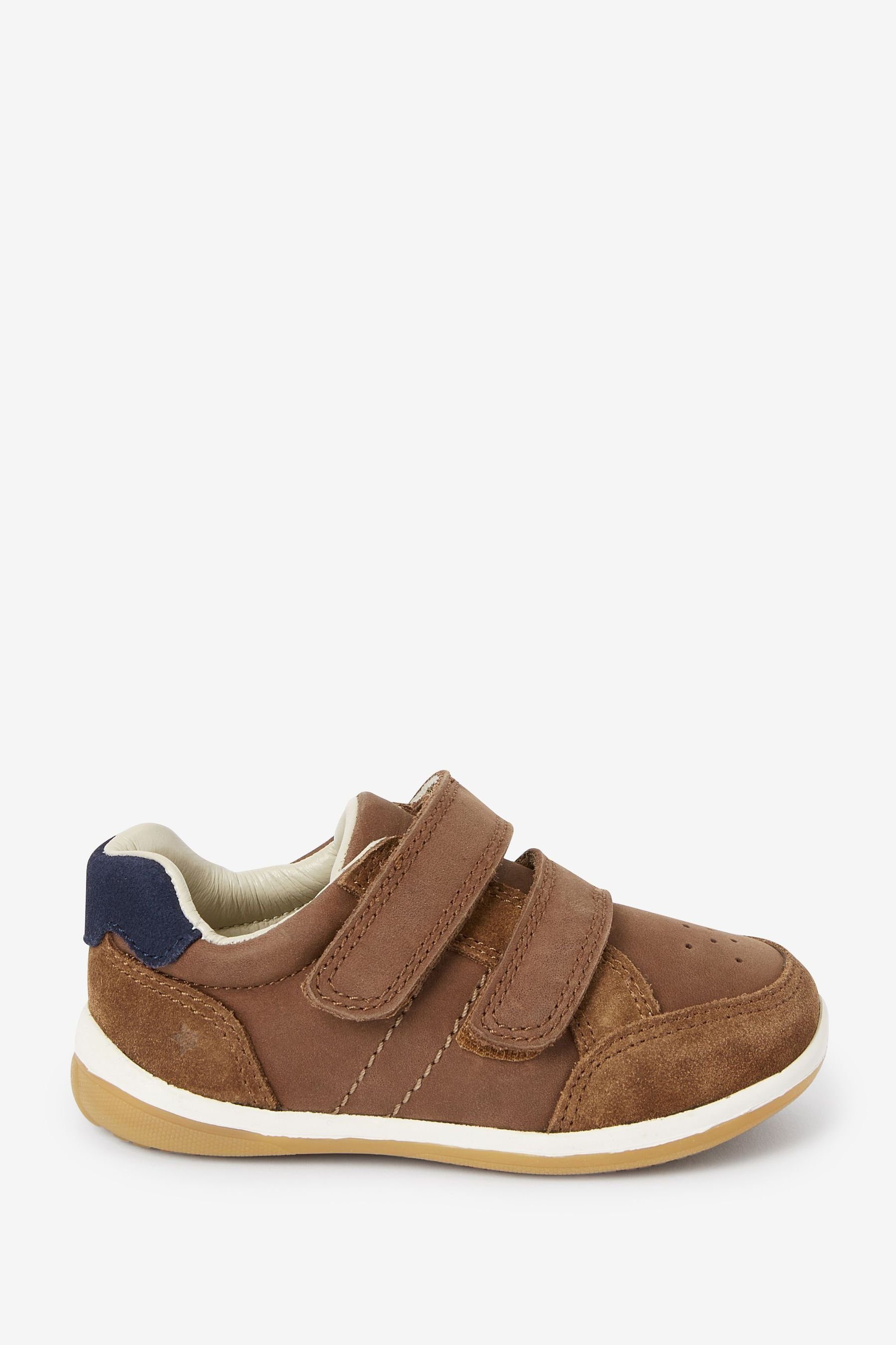 Next Lederschuh für Laufanfänger Lauflernschuh (1-tlg) Tan Brown | Lauflernschuhe