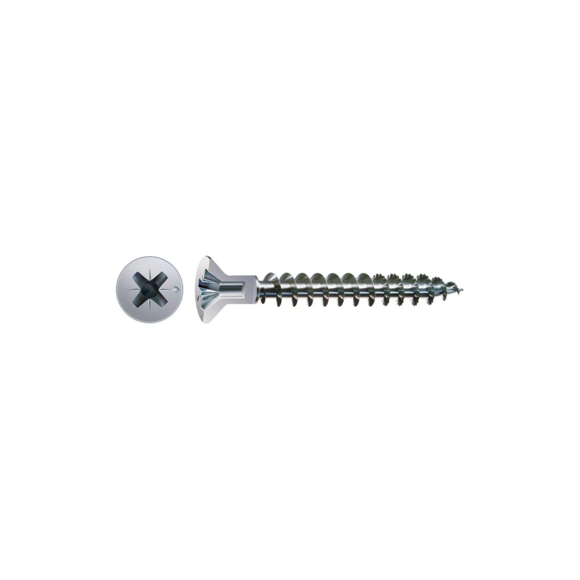 SPAX Schraube Spax Universalschraube 5 x 70 mm Senkkopf Kreuzschlitz Z Vollgewinde S
