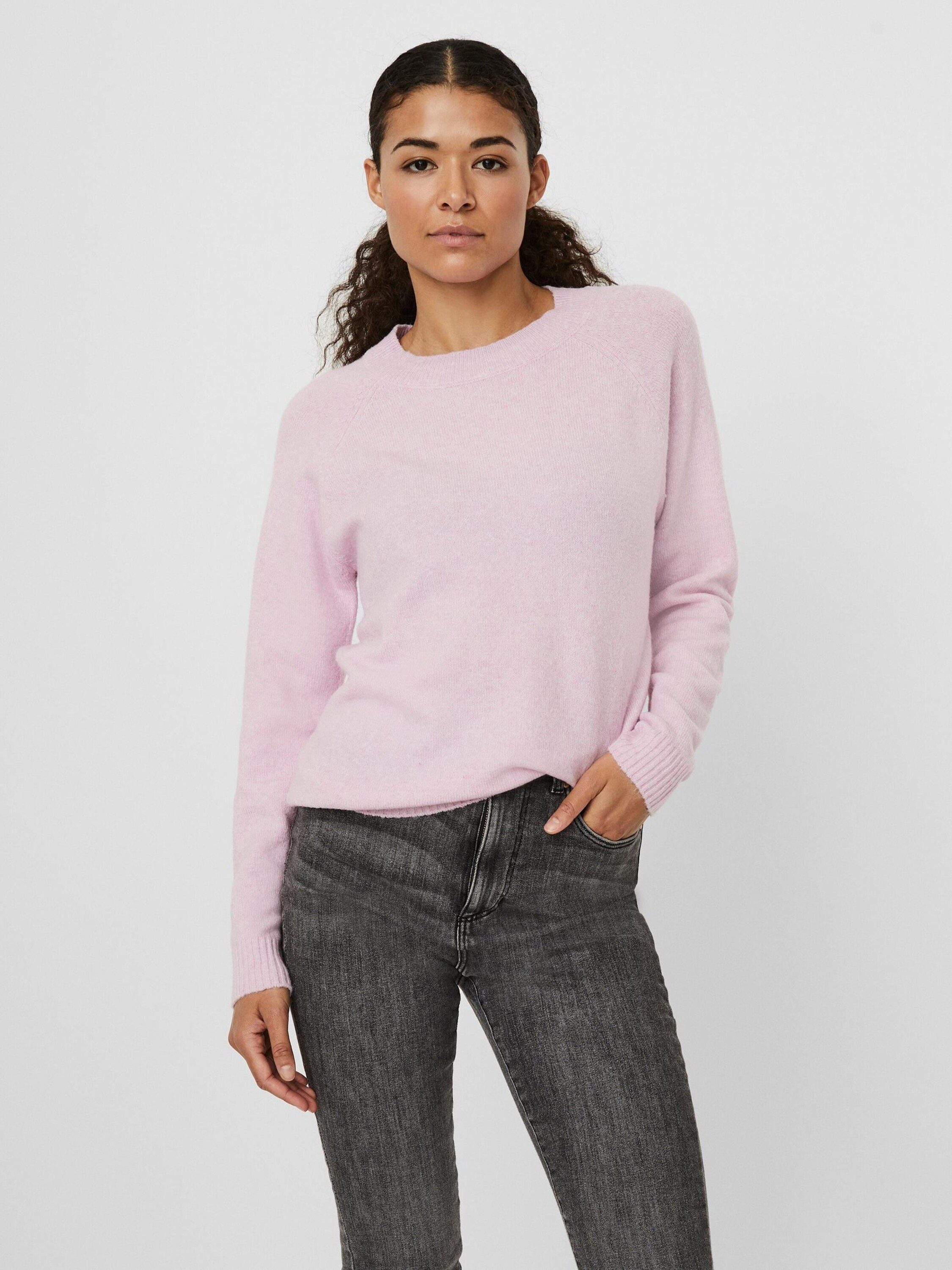 Vero Moda Rundhalspullover VMDoffy (1-tlg) Weiteres günstig online kaufen
