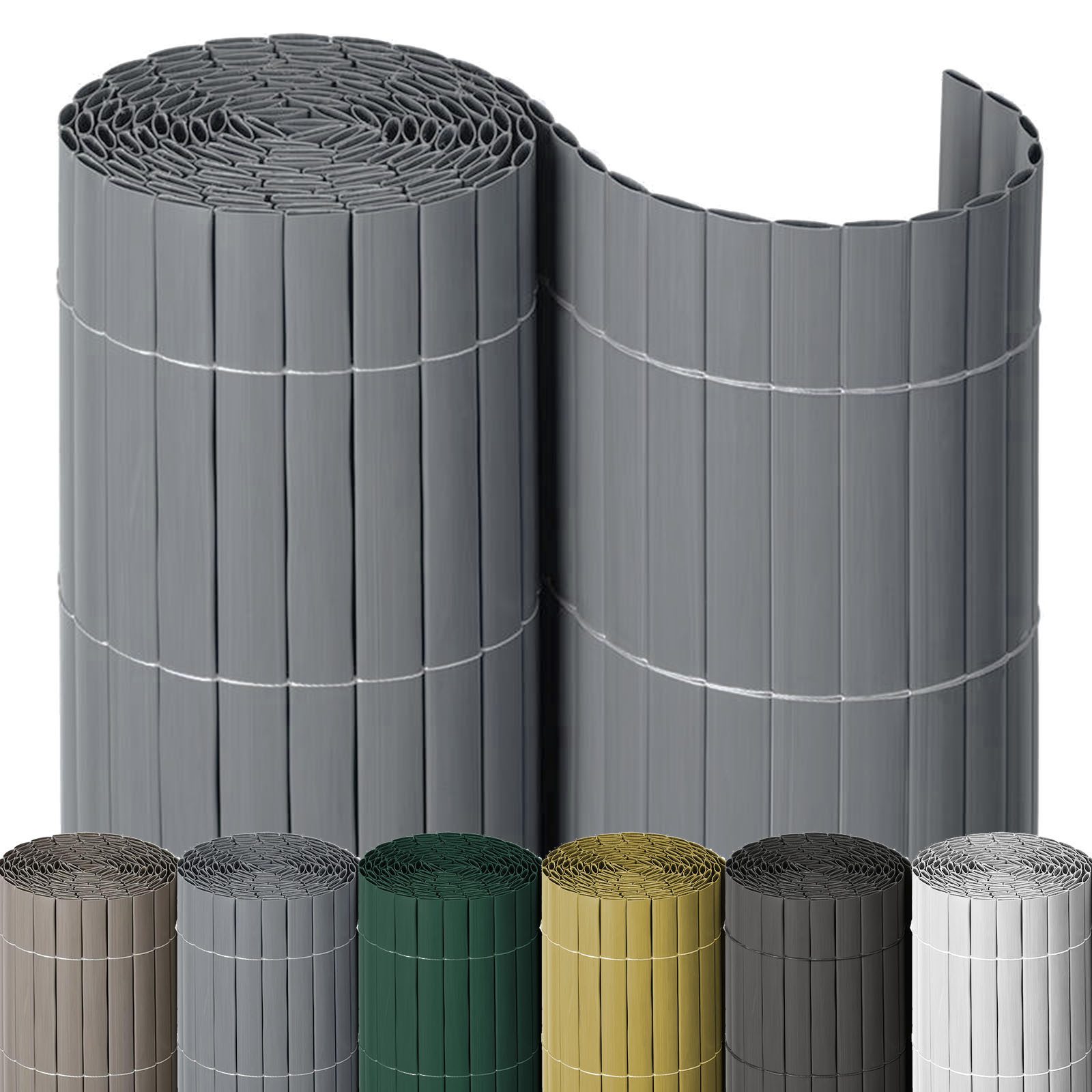 NOOR Sichtschutzzaunmatten PVC Sichtschutzzaun, Sichtschutzmatte aus Kunsts günstig online kaufen