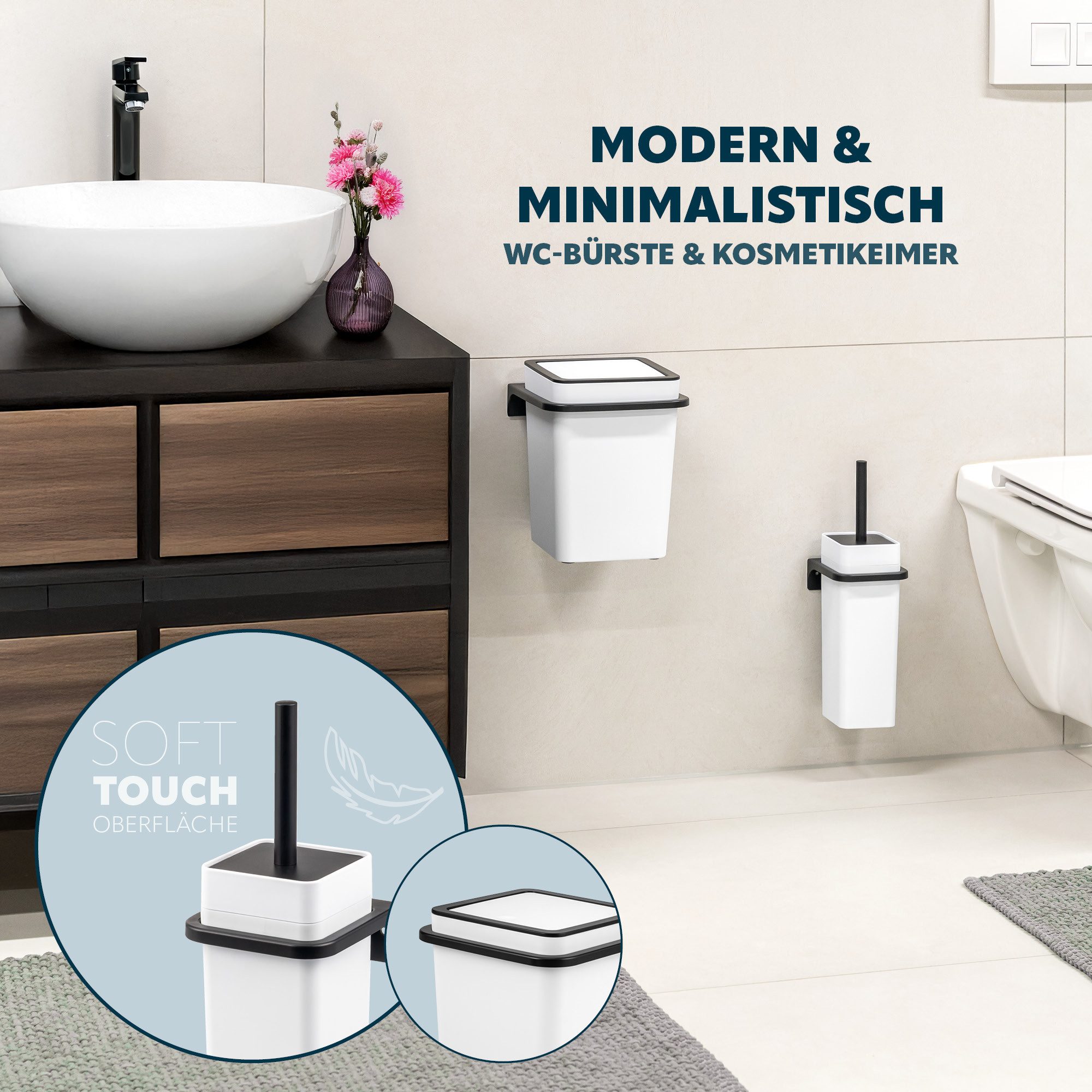 bremermann Badaccessoire-Set 2tlg. Bad-Set SAVONA Softtouch günstig online kaufen