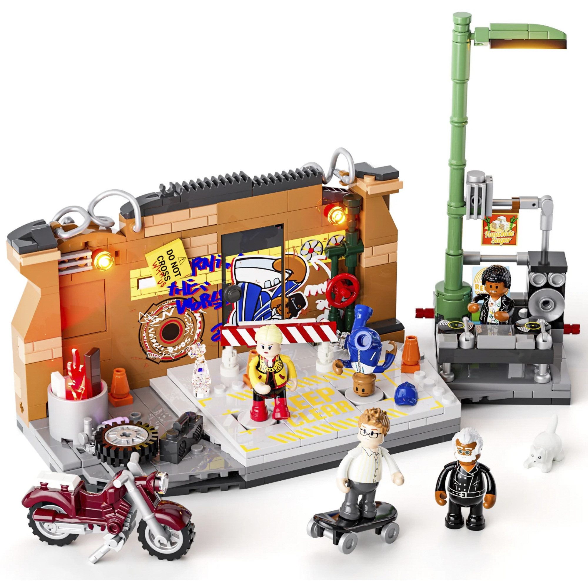 Lumibricks Lumibricks Underground Dance Battle, Spielbausteine