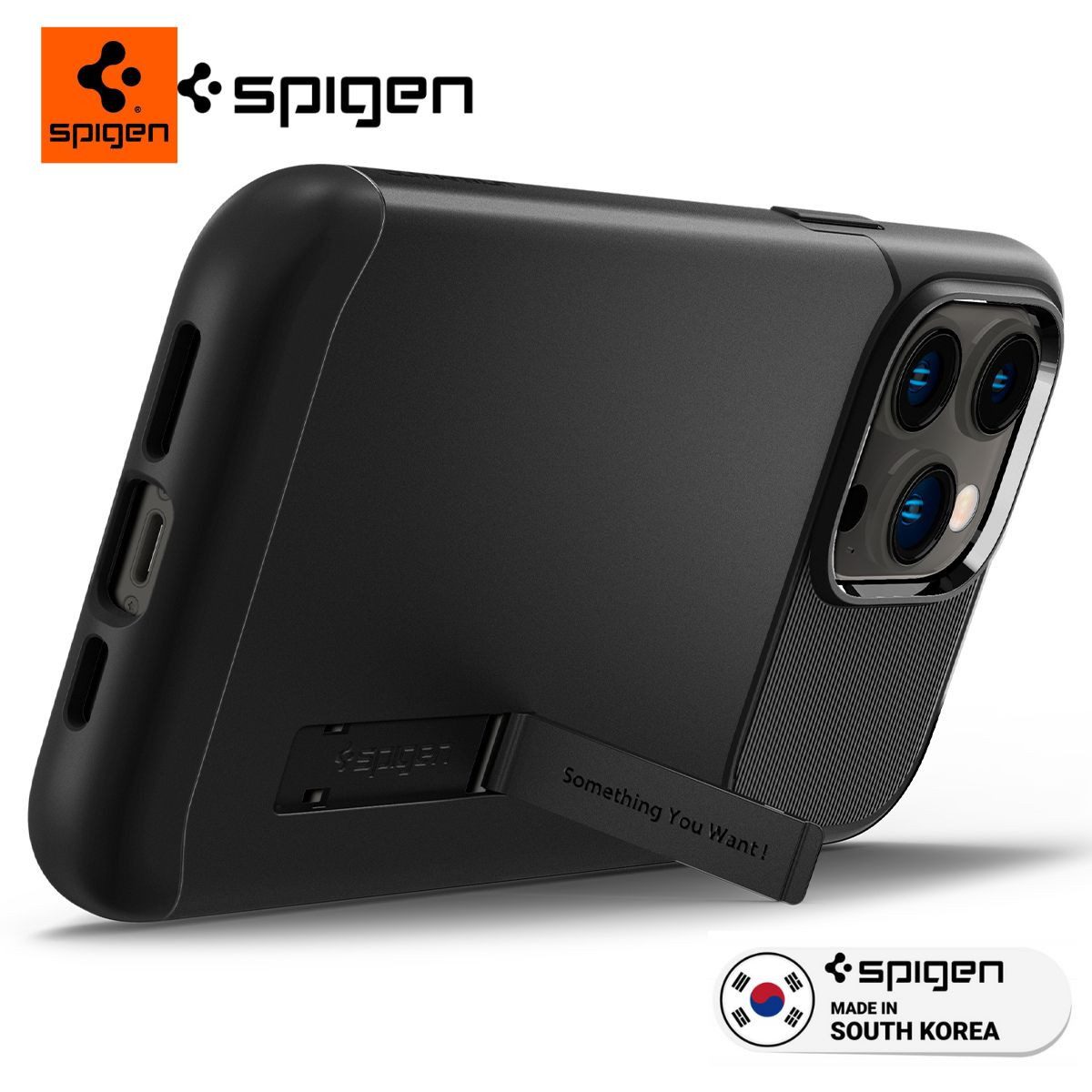 Spigen Smartphone-Hülle Handyhülle für Apple iPhone 14 Pro Max Schutzhülle Ständer Hülle, für iPhone 14 Pro Max, Ständer, Doppelbeschichtung, Robust